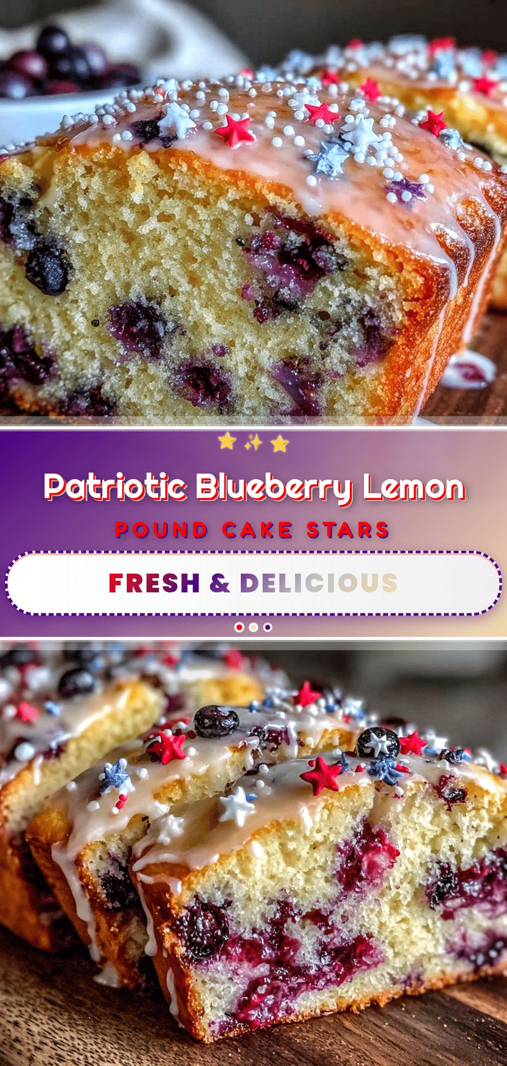 blueberry lemon pound cake recipe
