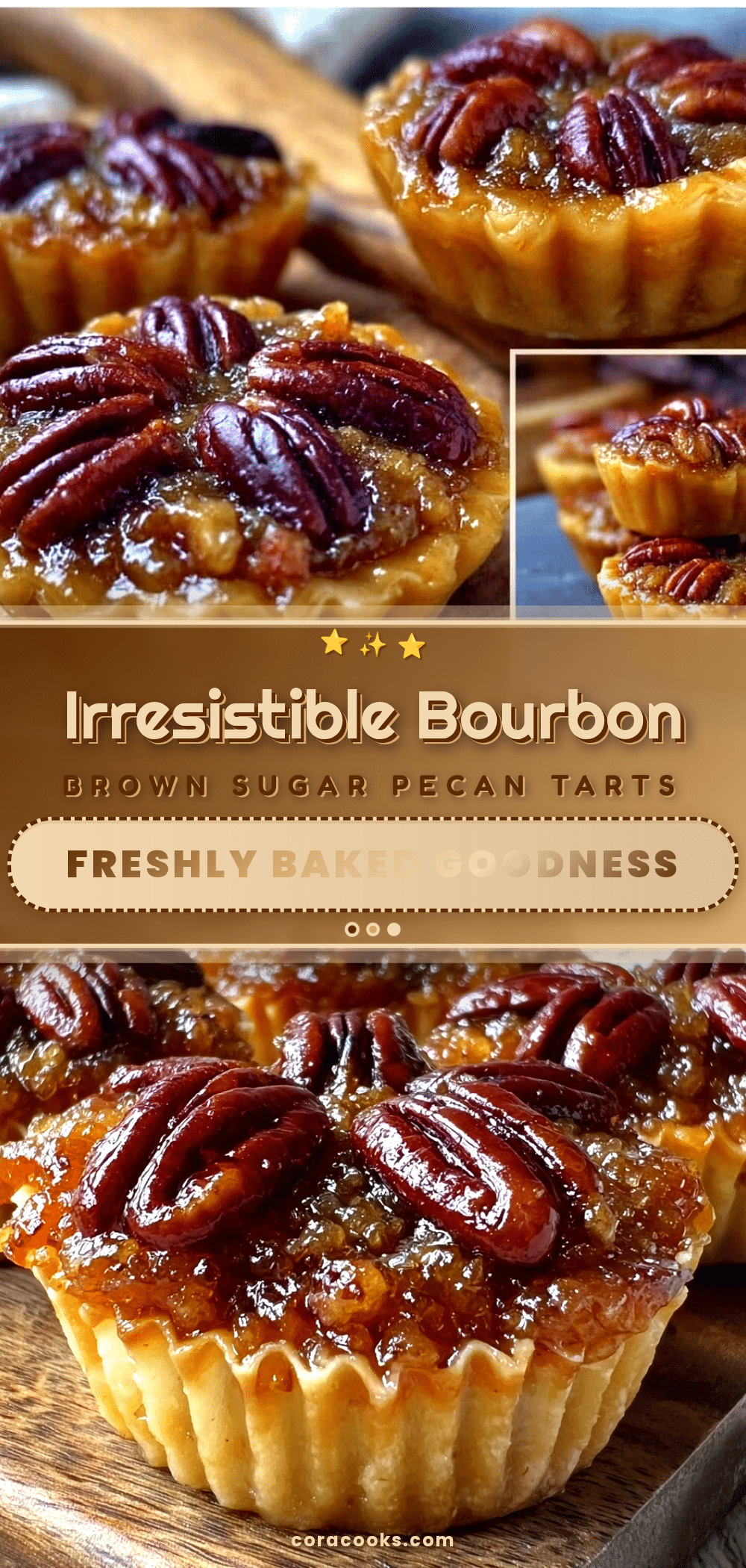bourbon brown sugar mini pecan tarts recipe