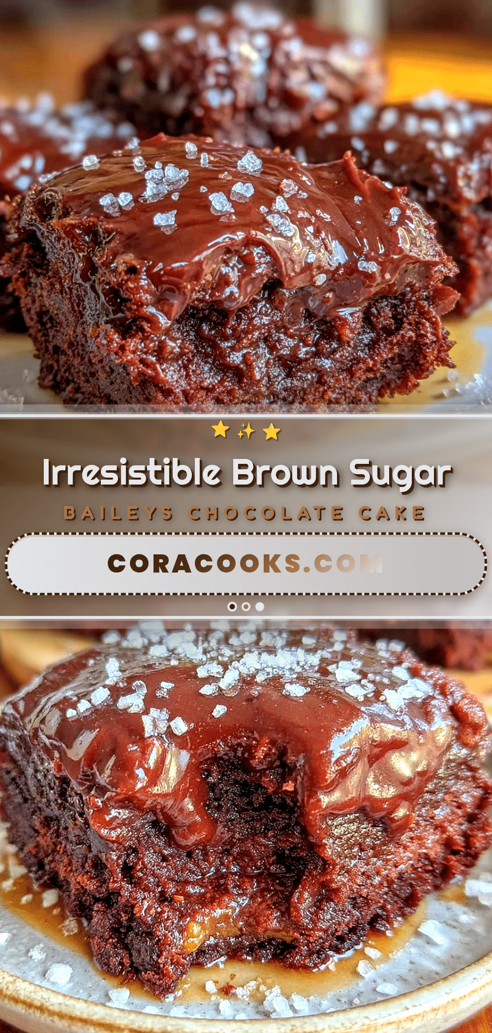 brown sugar baileys chocolate pudding cake recipe