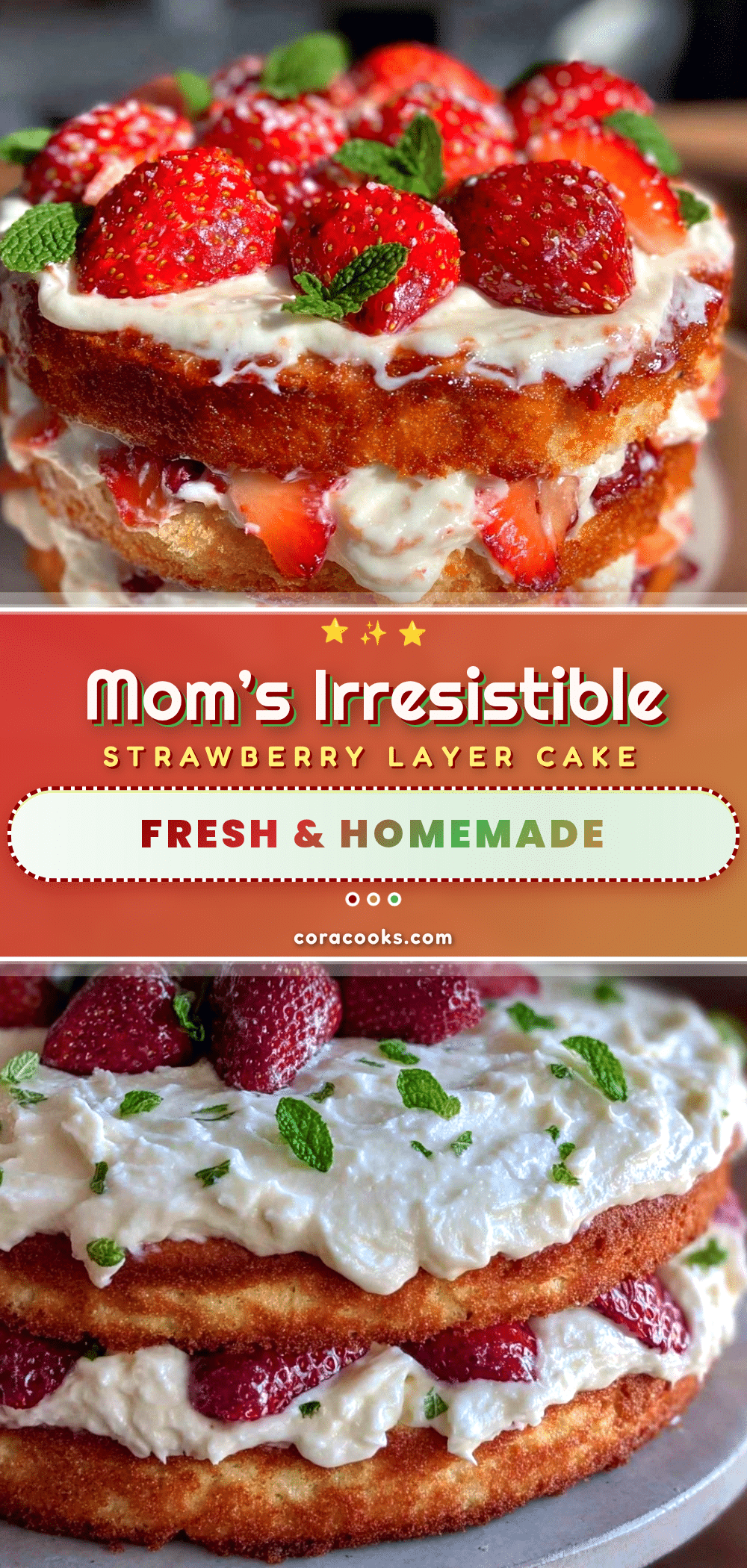 classic moms famous strawberry layer cake recipe recipe
