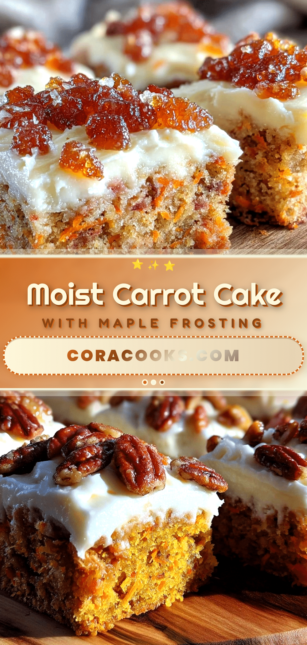 cozy carrot cake sheet cake recipe