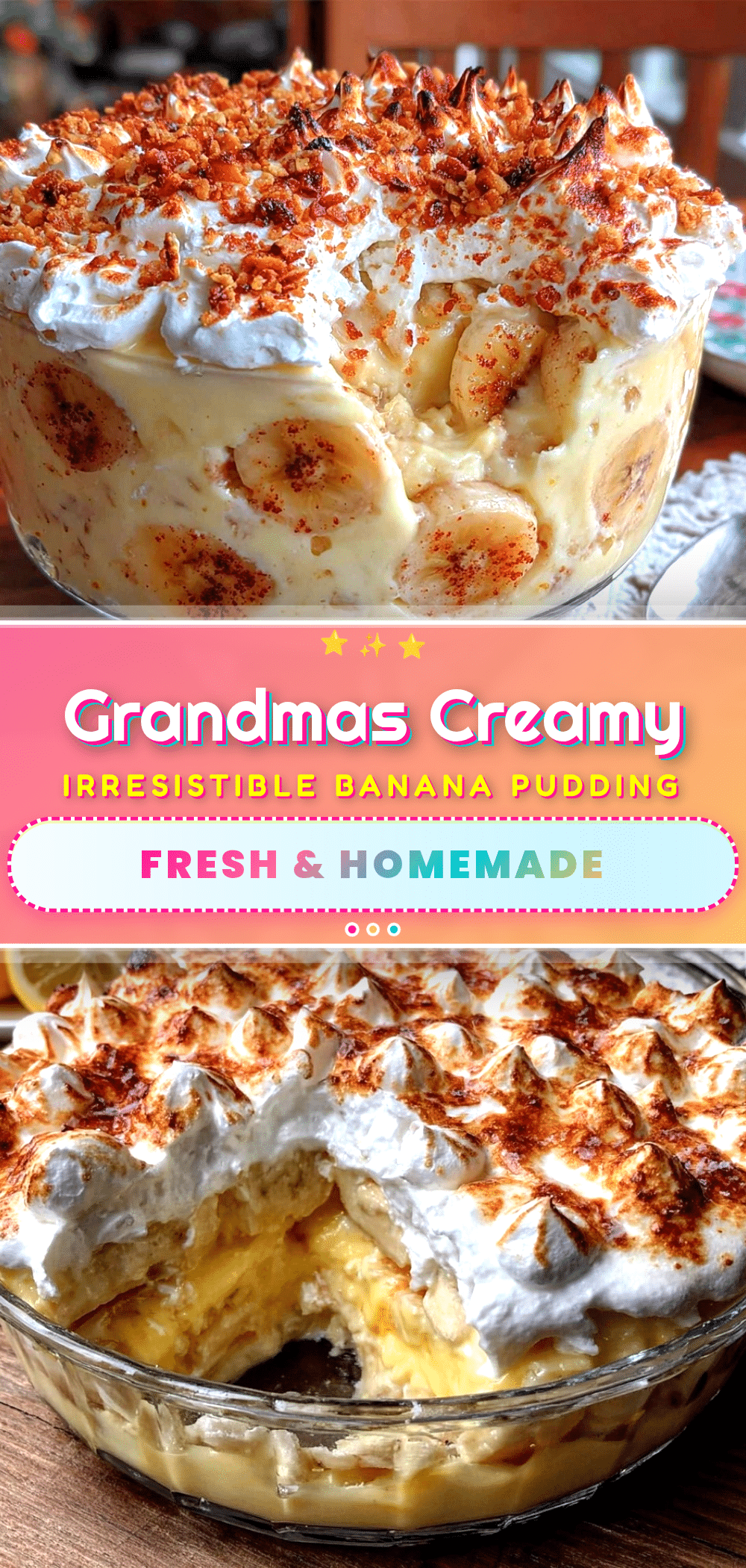 cozy grandmas banana pudding recipe