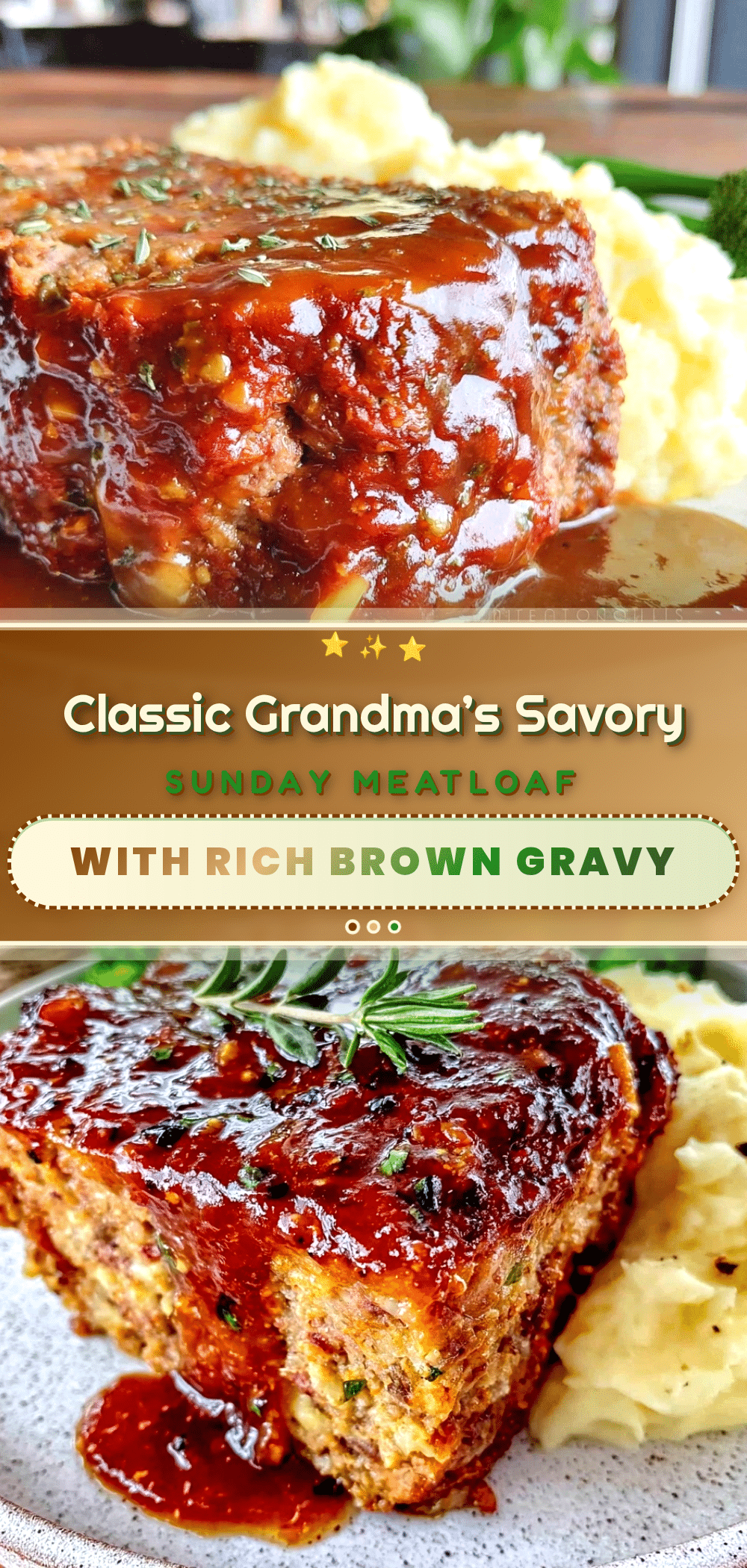 cozy grandmas sunday meatloaf recipe