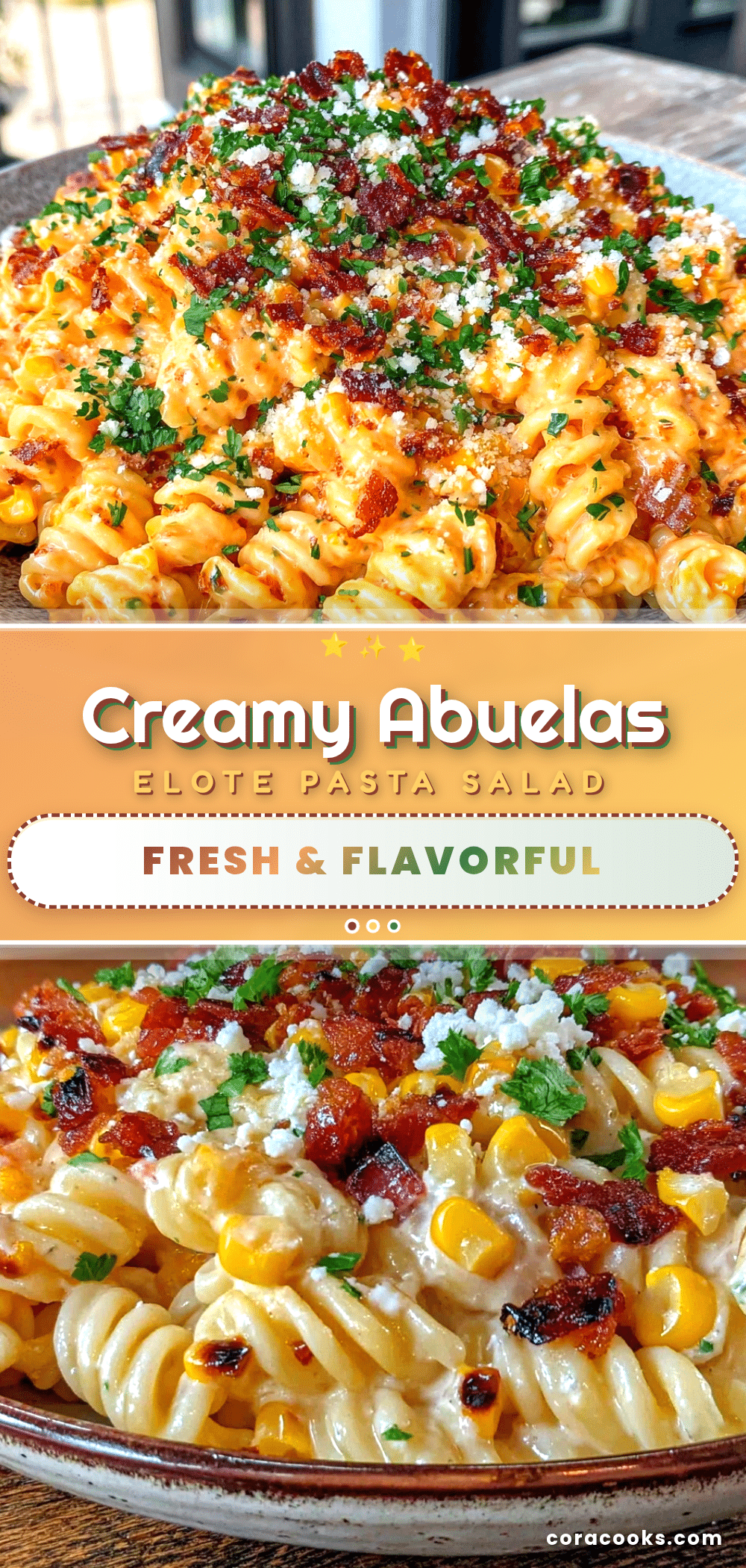 creamy abuelas elote pasta salad recipe
