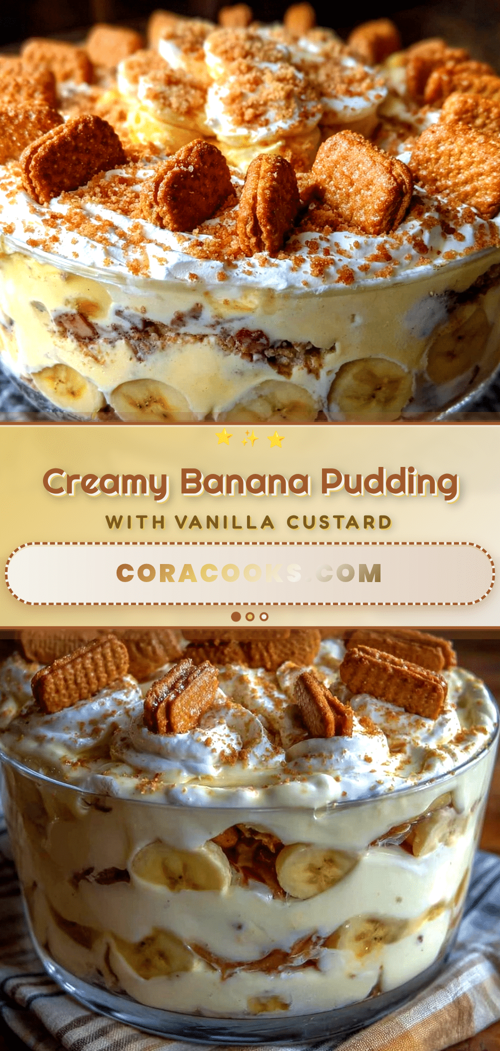 creamy banana pudding recipe