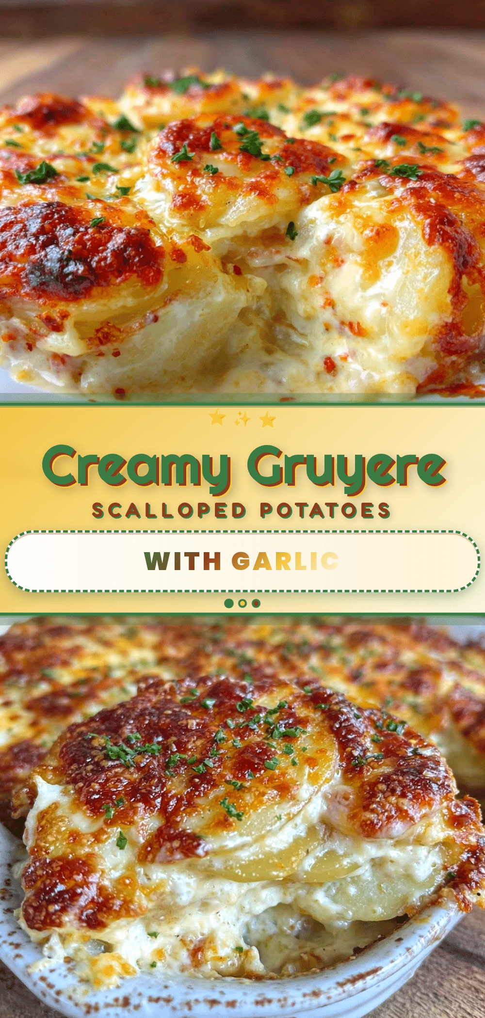 creamy scalloped potatoes recipe