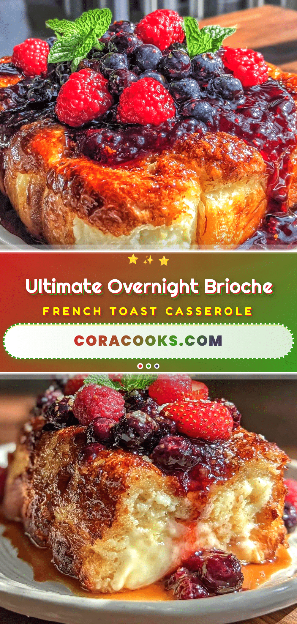 crispy overnight brioche French toast casserole recipe