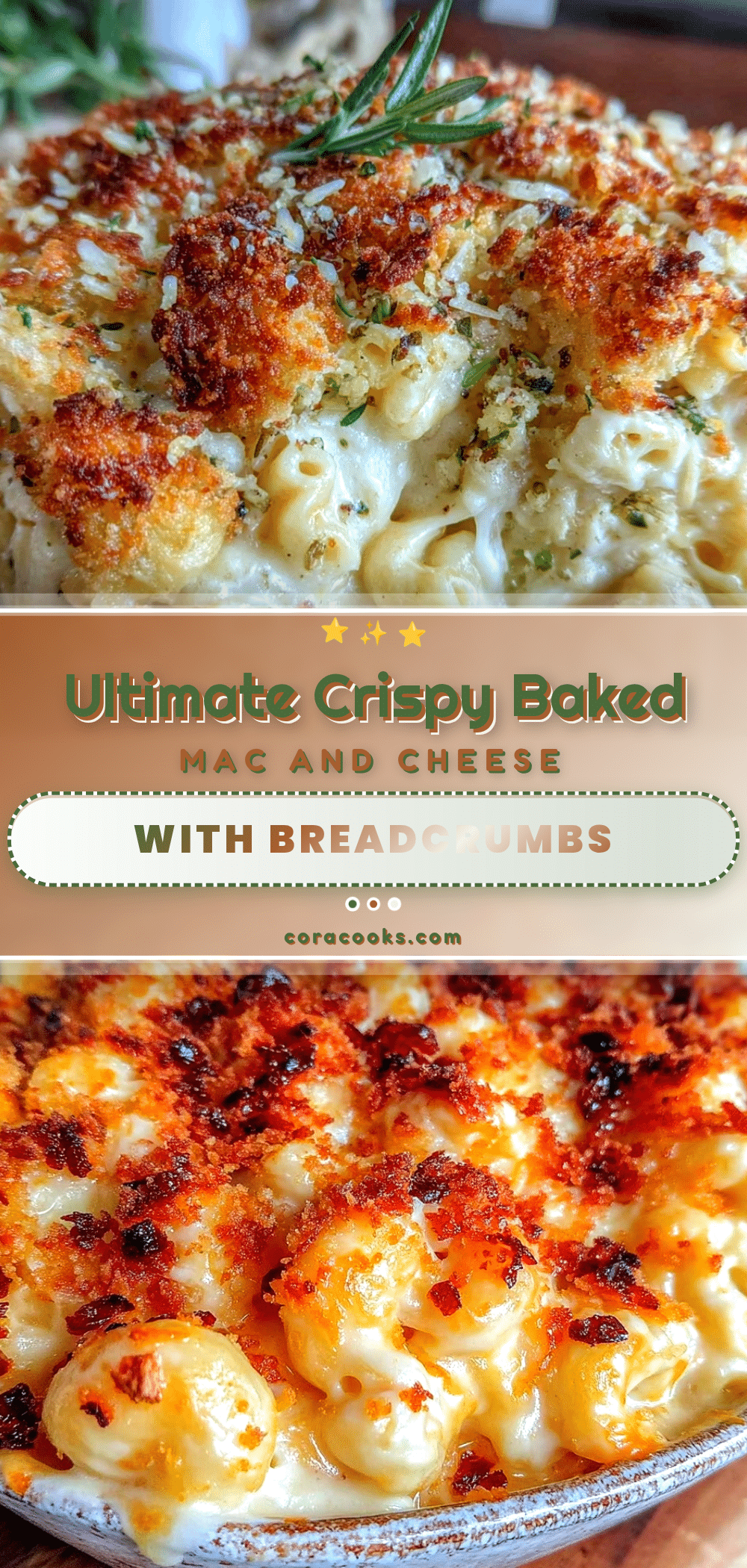 crispy ultimate baked mac and cheese recipe