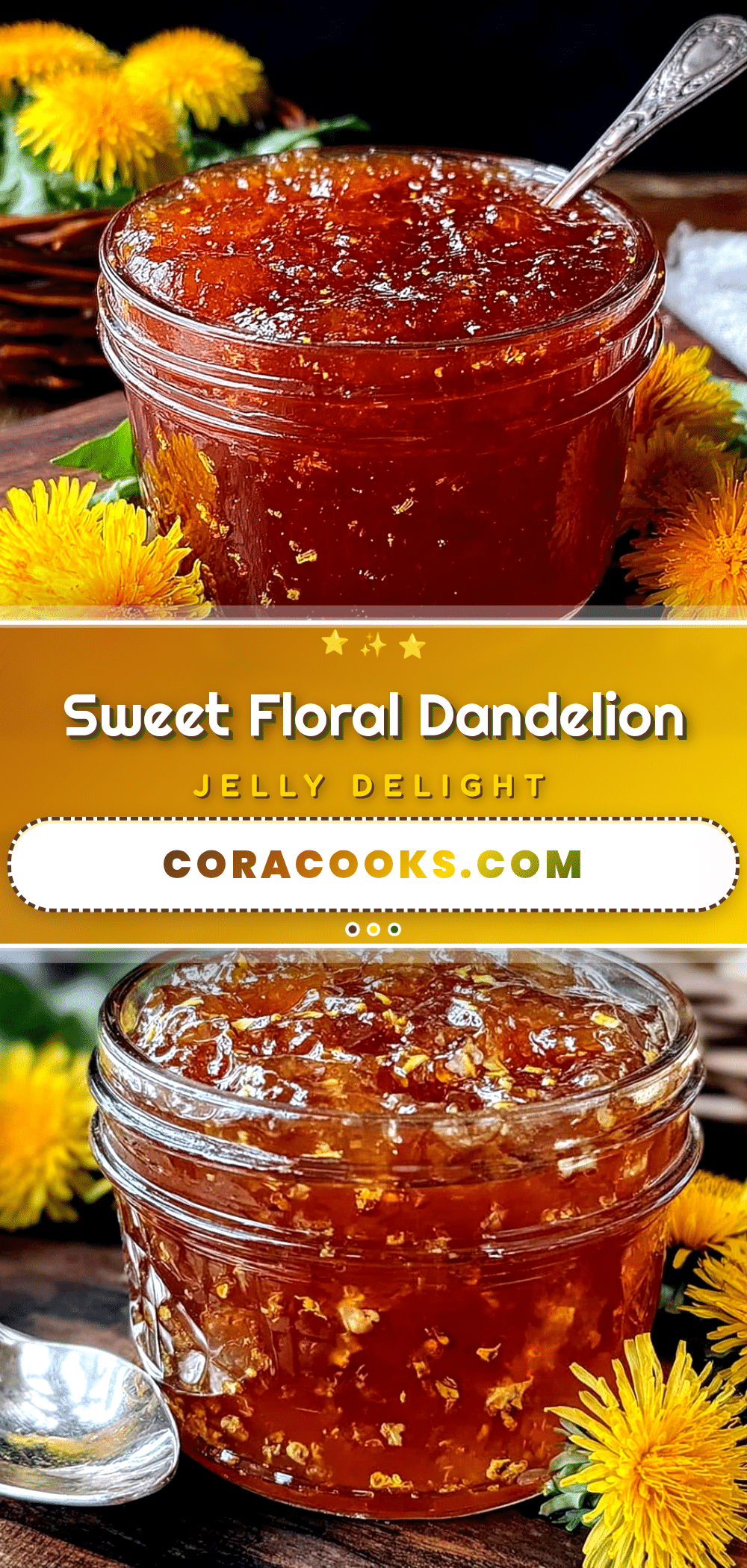 dandelion jelly recipe recipe