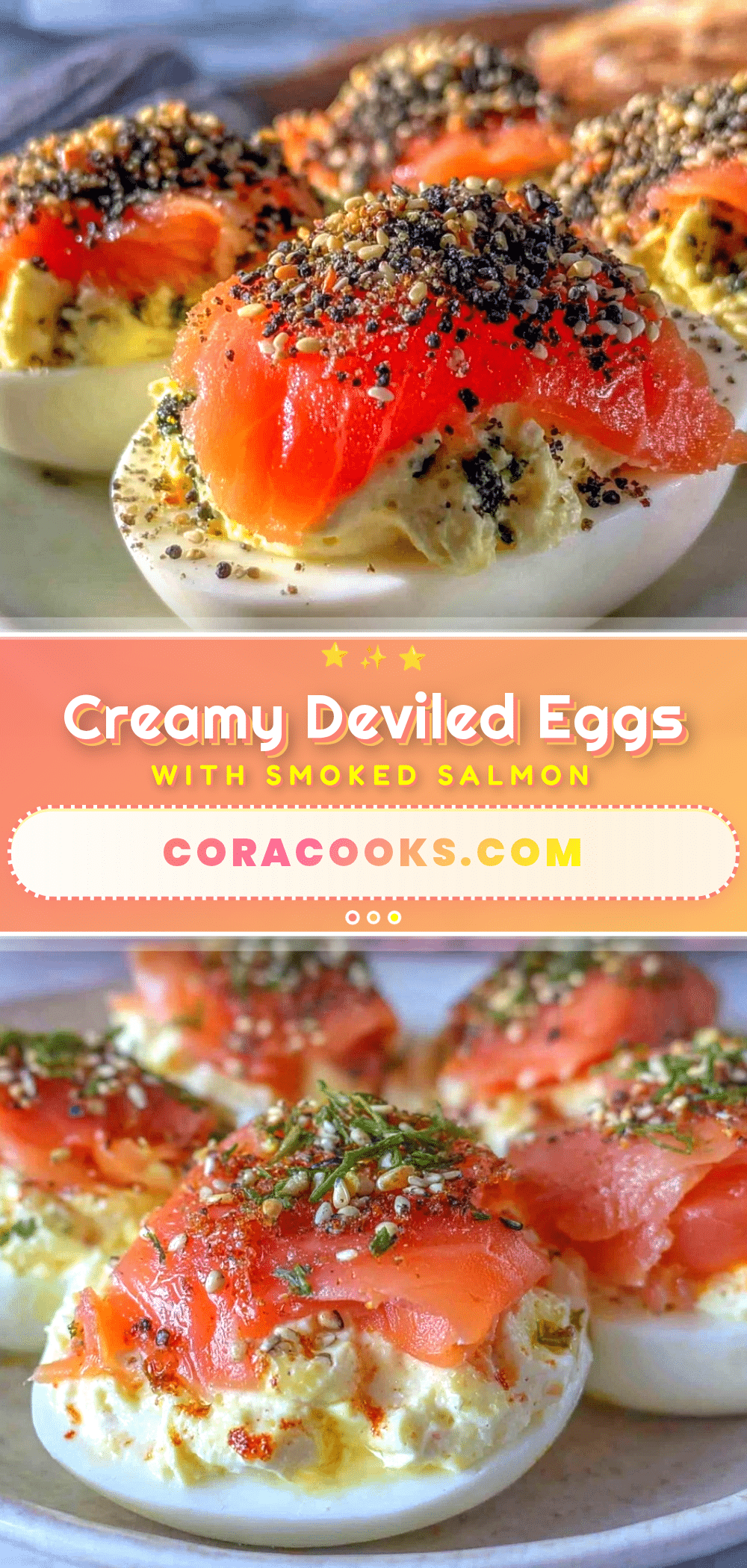 deviled eggs with smoked salmon recipe