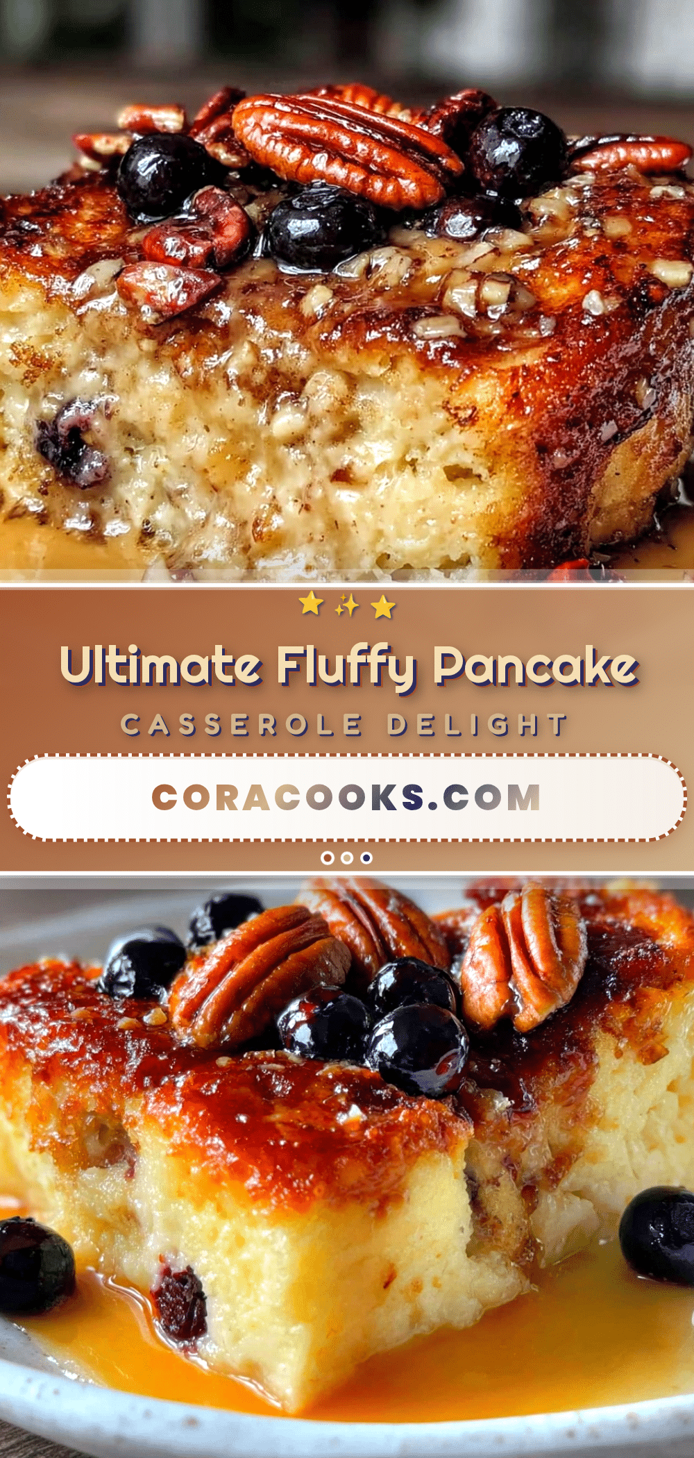 fluffy pancake casserole recipe