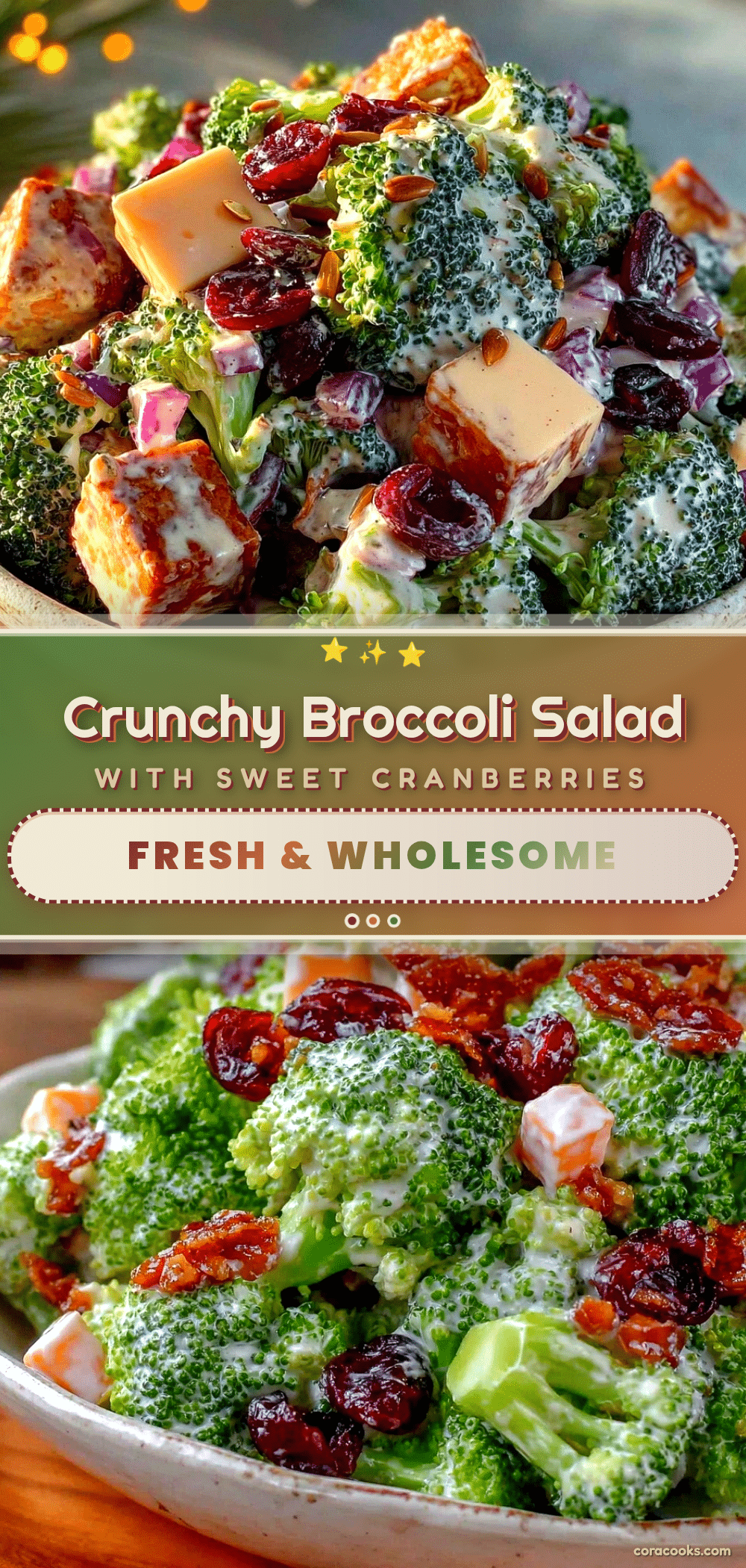 fresh classic broccoli salad recipe