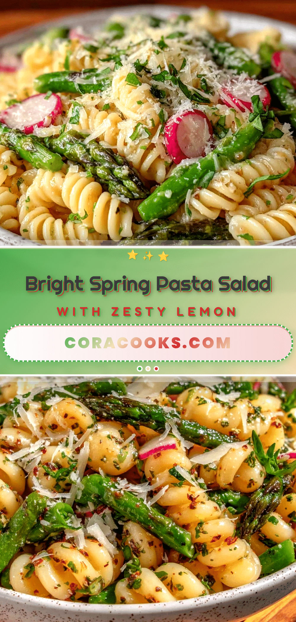 fresh spring pasta salad recipe