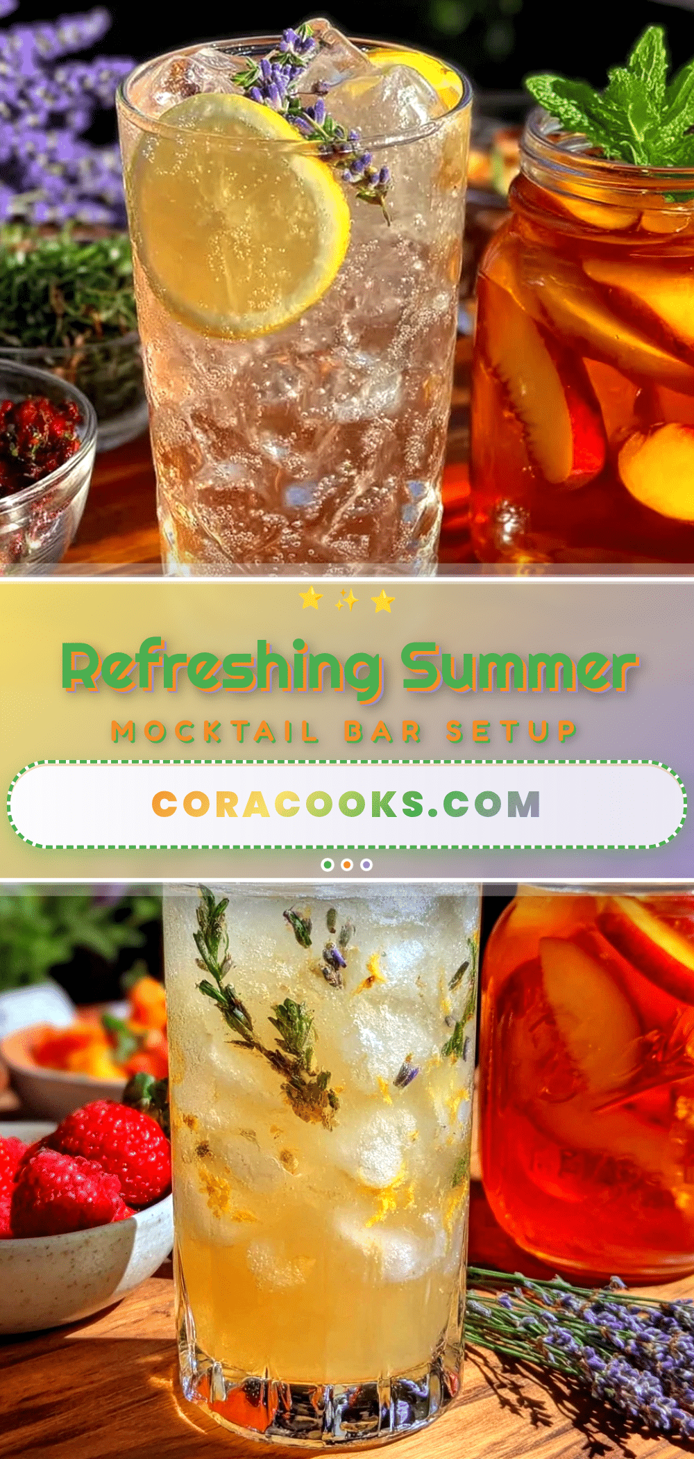 lavender lemonade and peach iced tea recipe