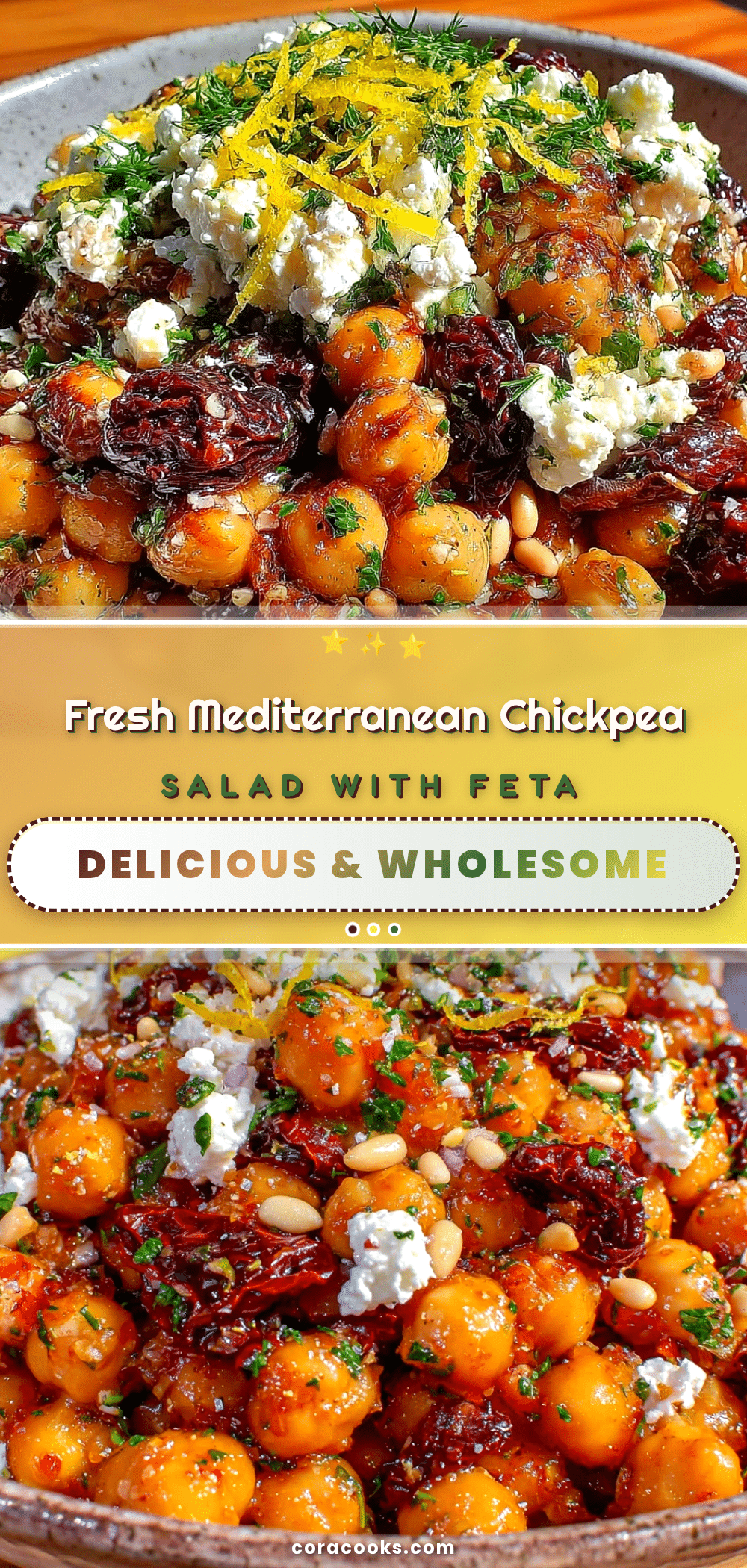 Mediterranean Chickpea Salad recipe