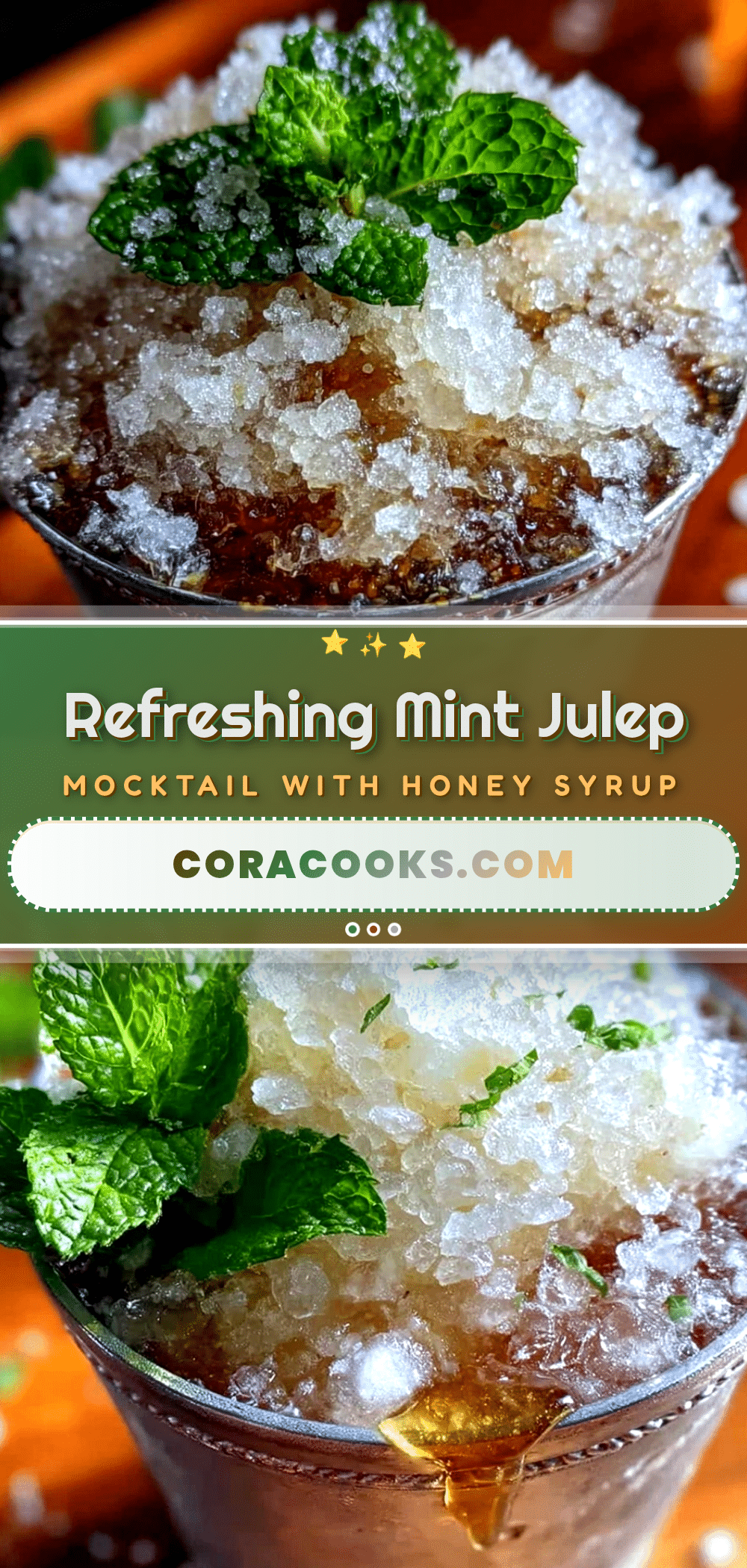 mint julep mocktail recipe