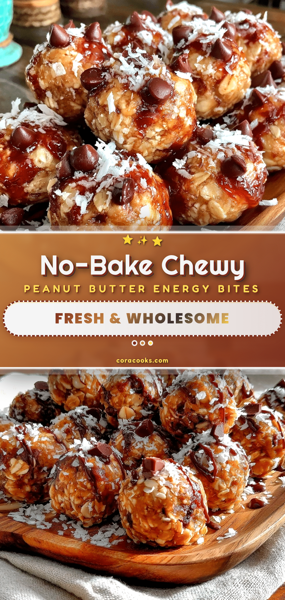 no-bake peanut butter oat energy bites recipe