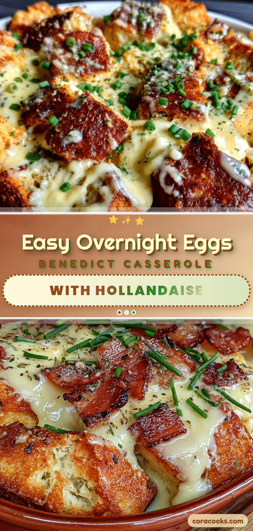 overnight eggs benedict casserole recipe