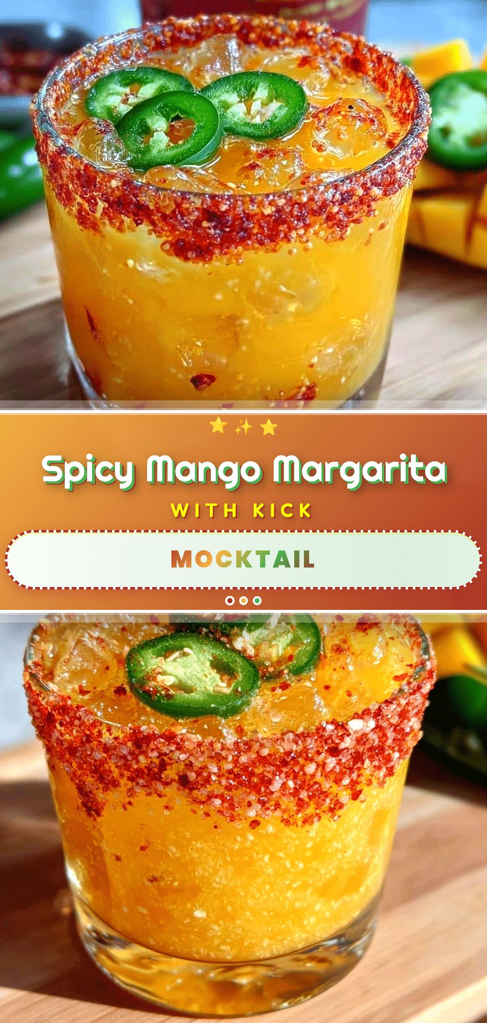 spicy mango margarita mocktail recipe