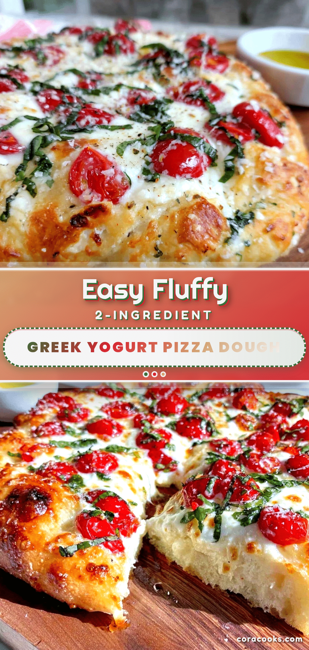 2-ingredient Greek yogurt pizza dough recipe