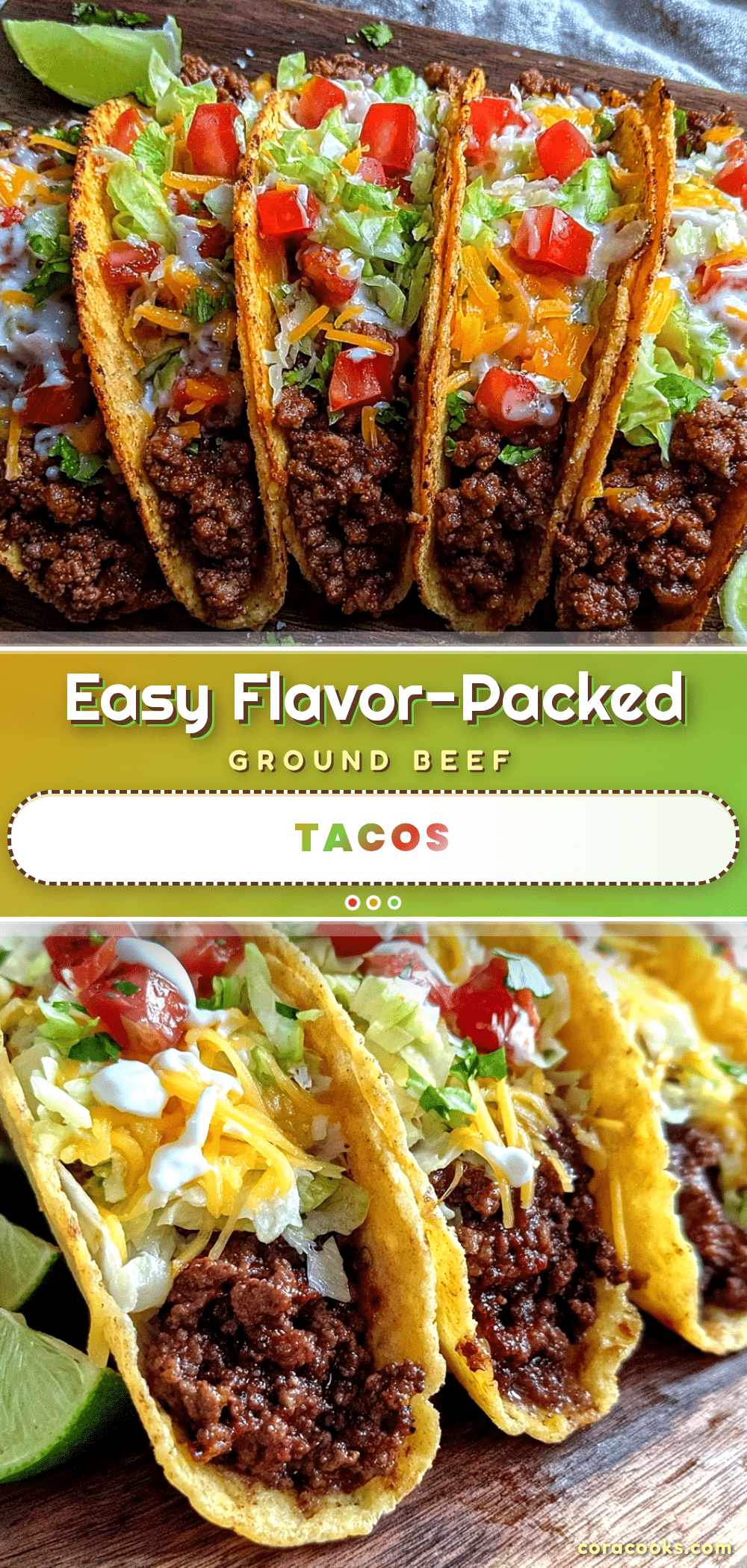 5-ingredient ground beef tacos recipe
