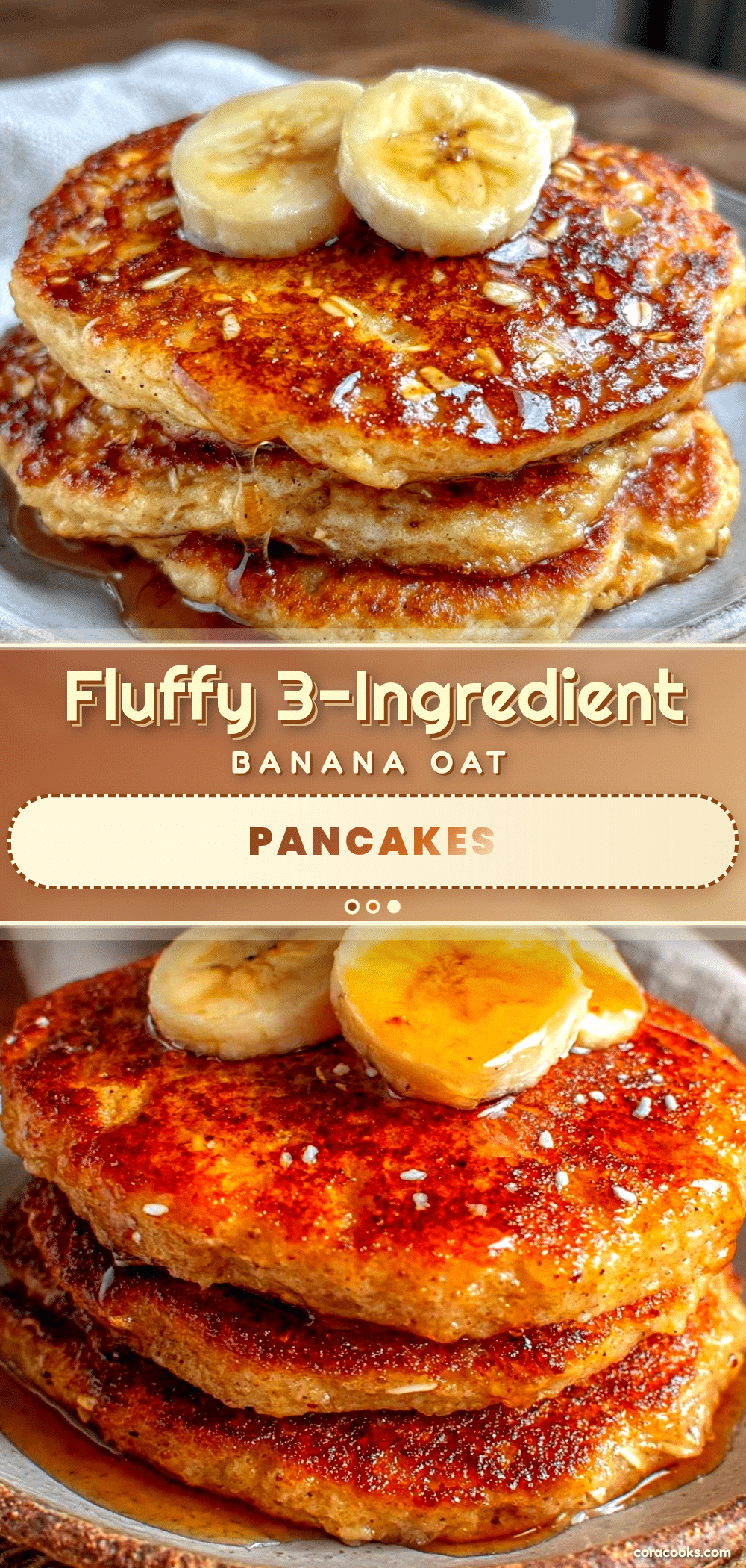 banana oat pancakes recipe