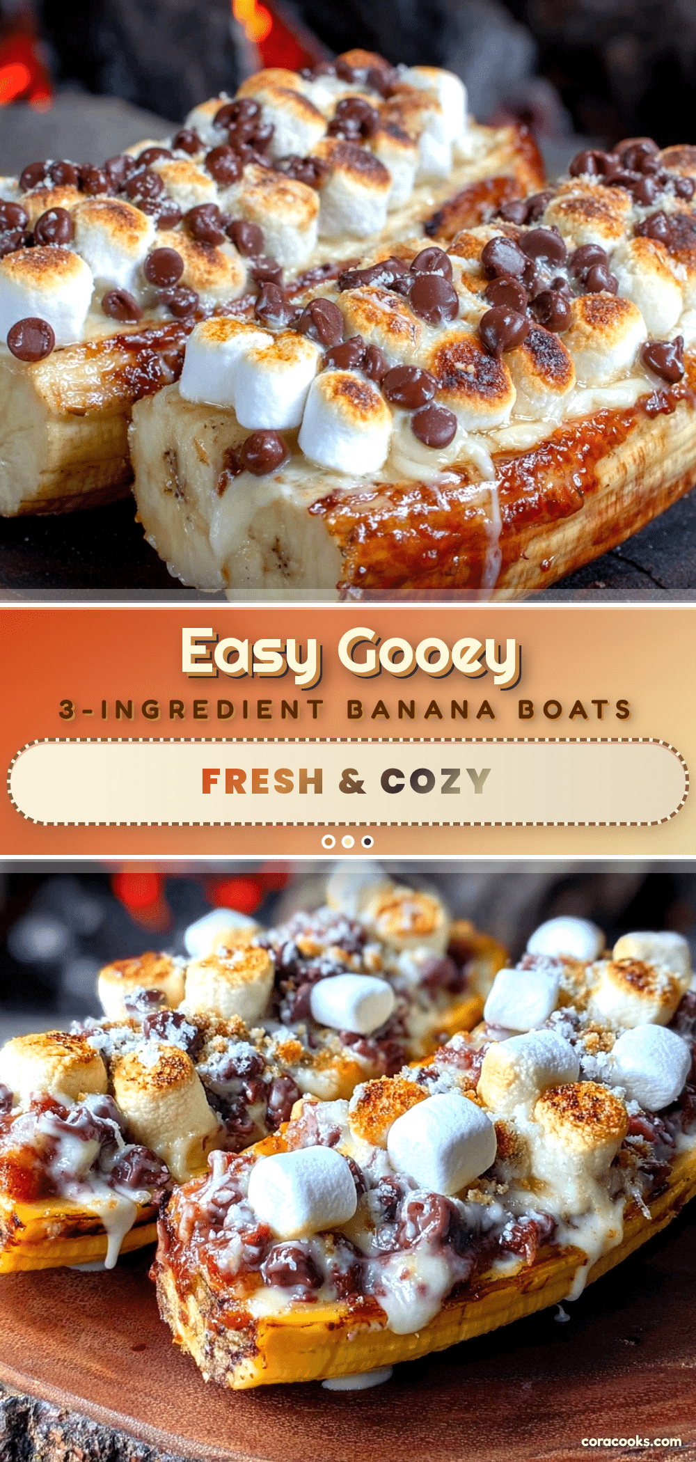 campfire banana boats recipe