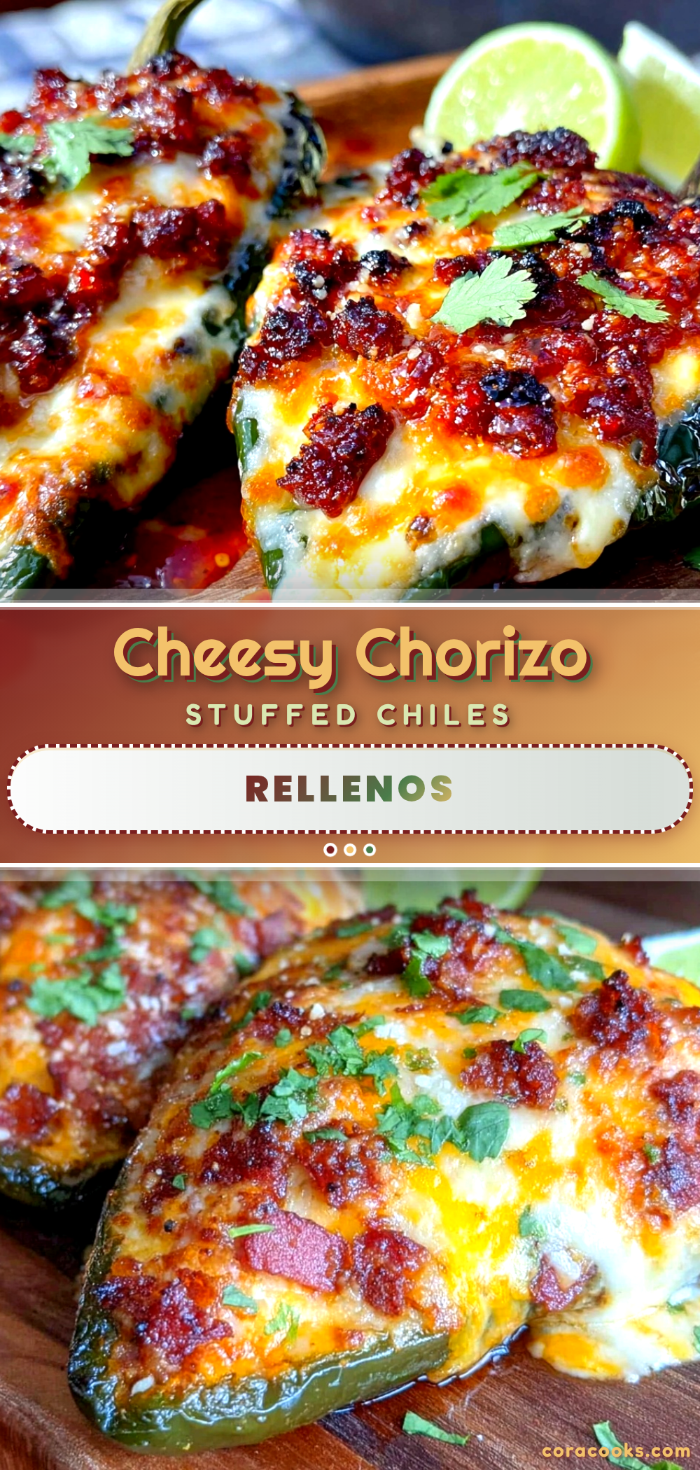 chiles rellenos stuffed with cheese and chorizo recipe