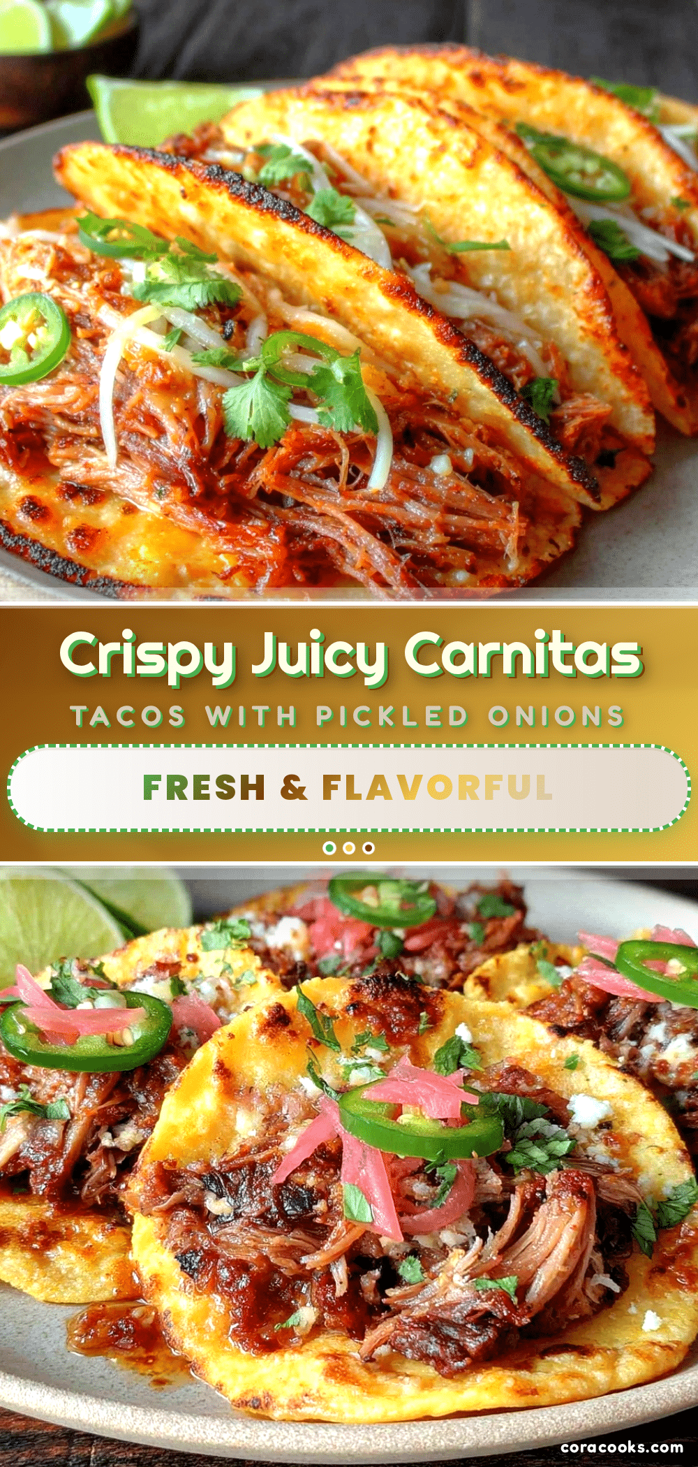 crispy carnitas tacos recipe