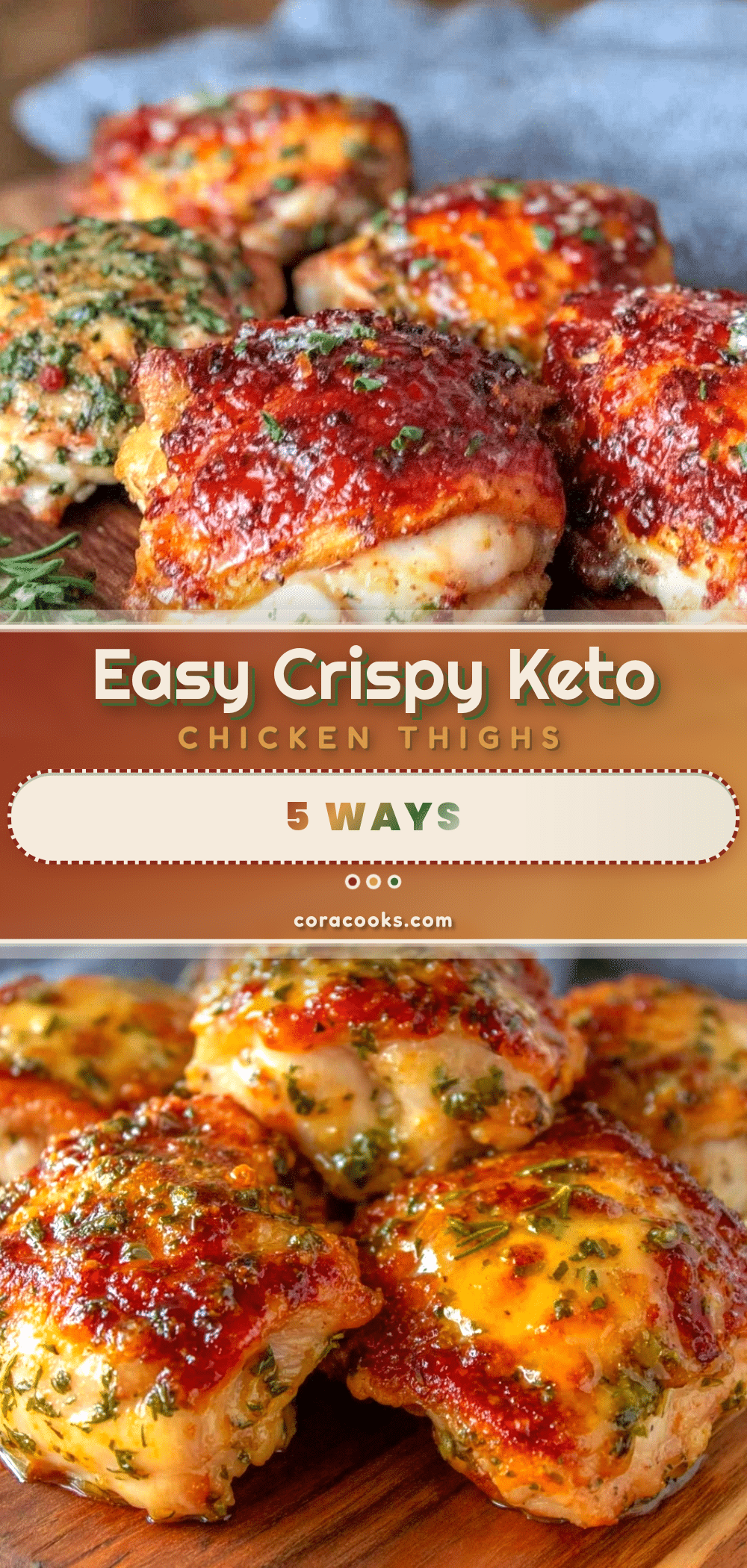 crispy keto chicken thighs recipe