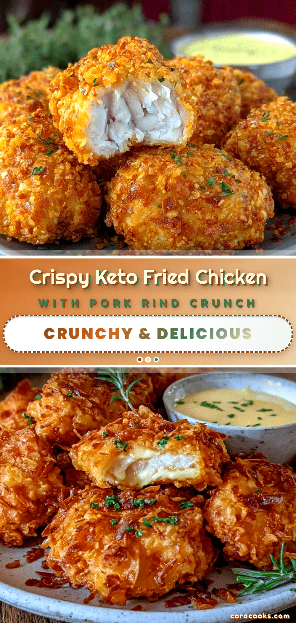 crispy keto fried chicken recipe