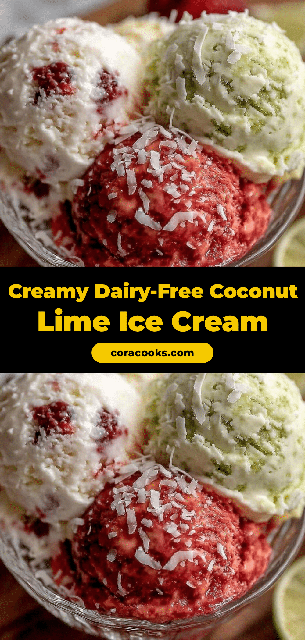 dairy-free coconut lime ice cream recipe