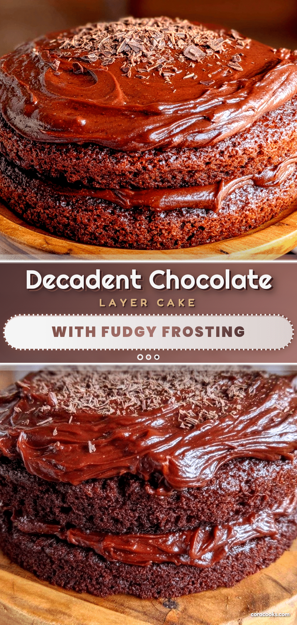 decadent chocolate layer cake recipe