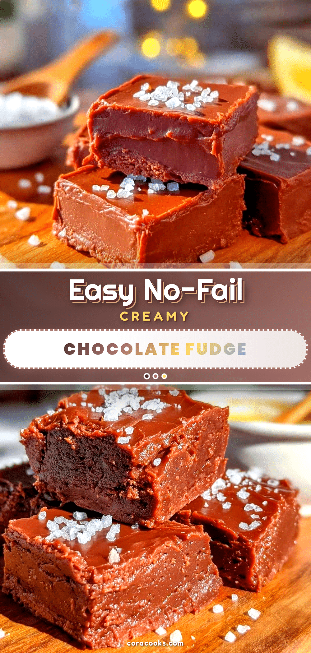 easy 3-ingredient chocolate fudge recipe