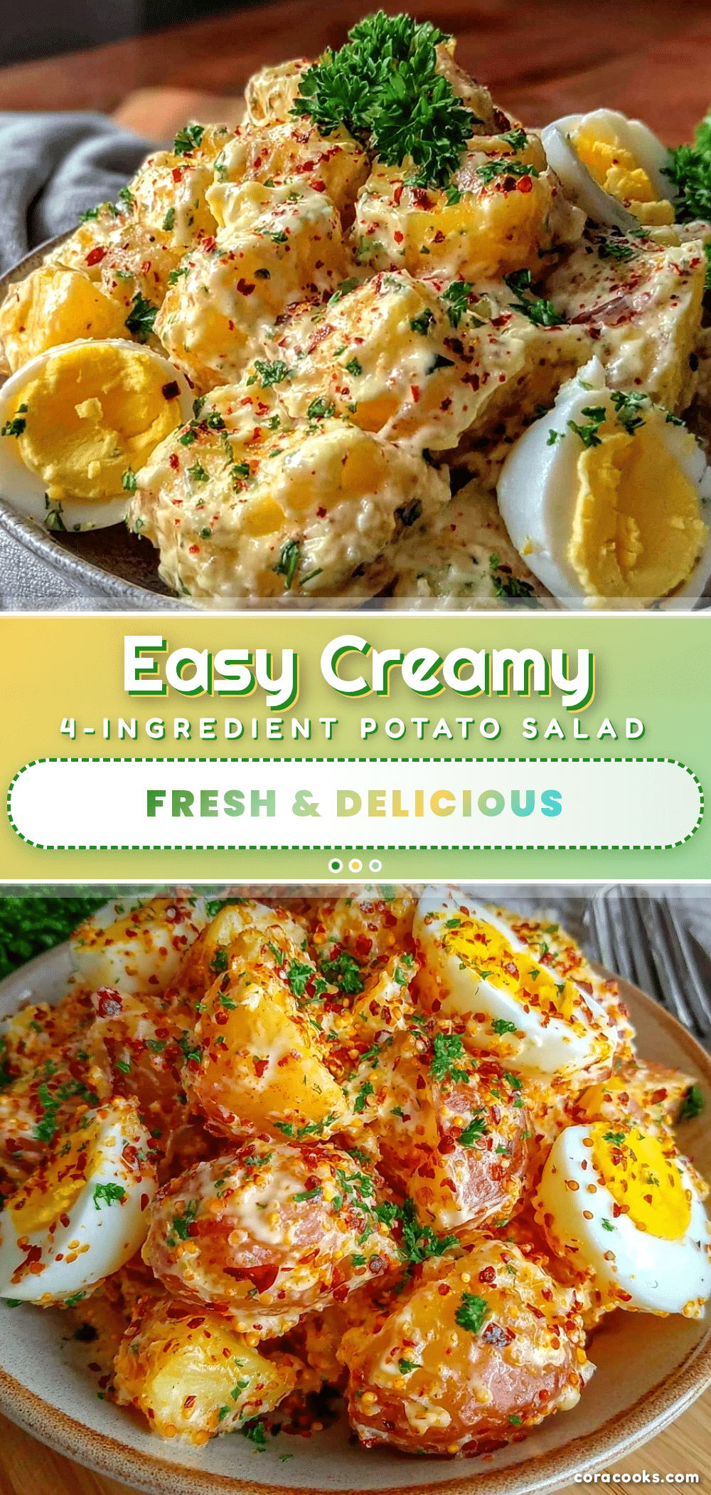easy beginners 4-ingredient potato salad recipe recipe