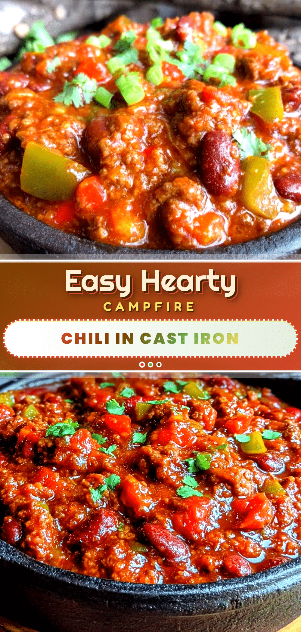 easy hearty campfire chili recipe
