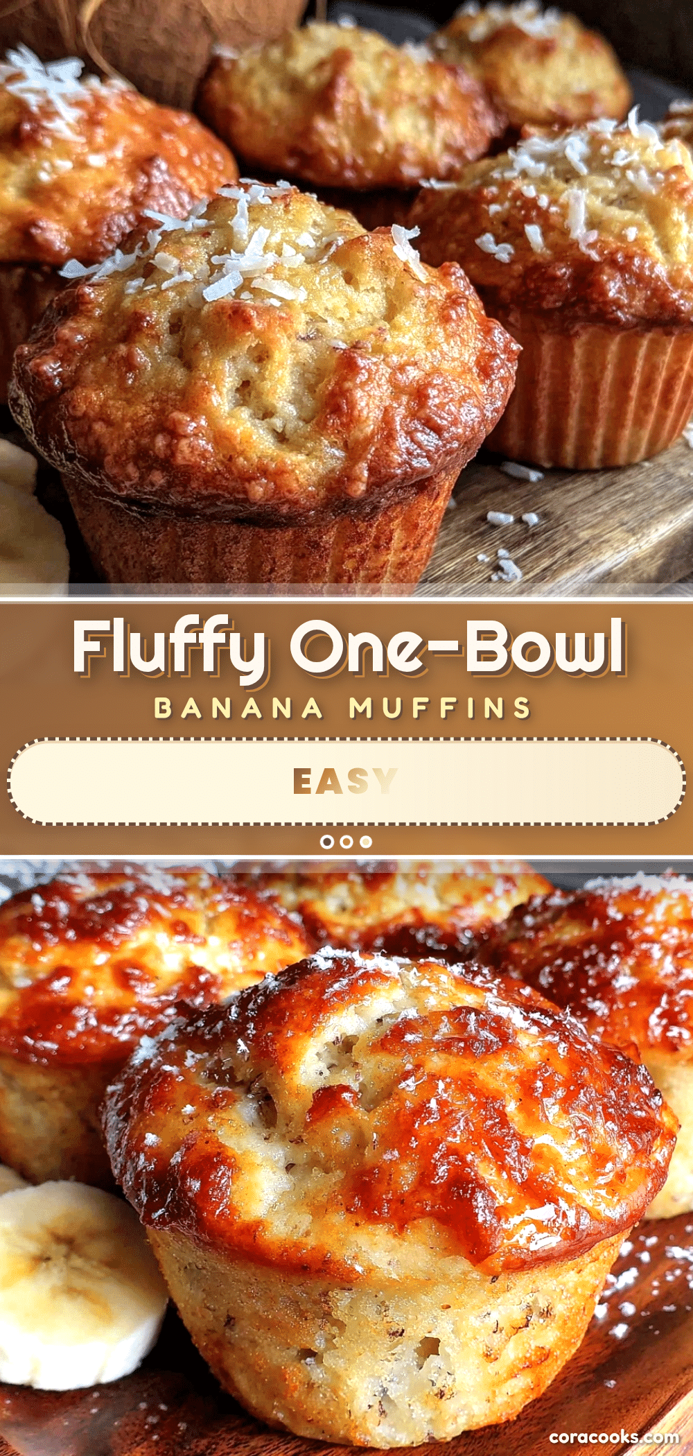 easy one-bowl banana muffins recipe