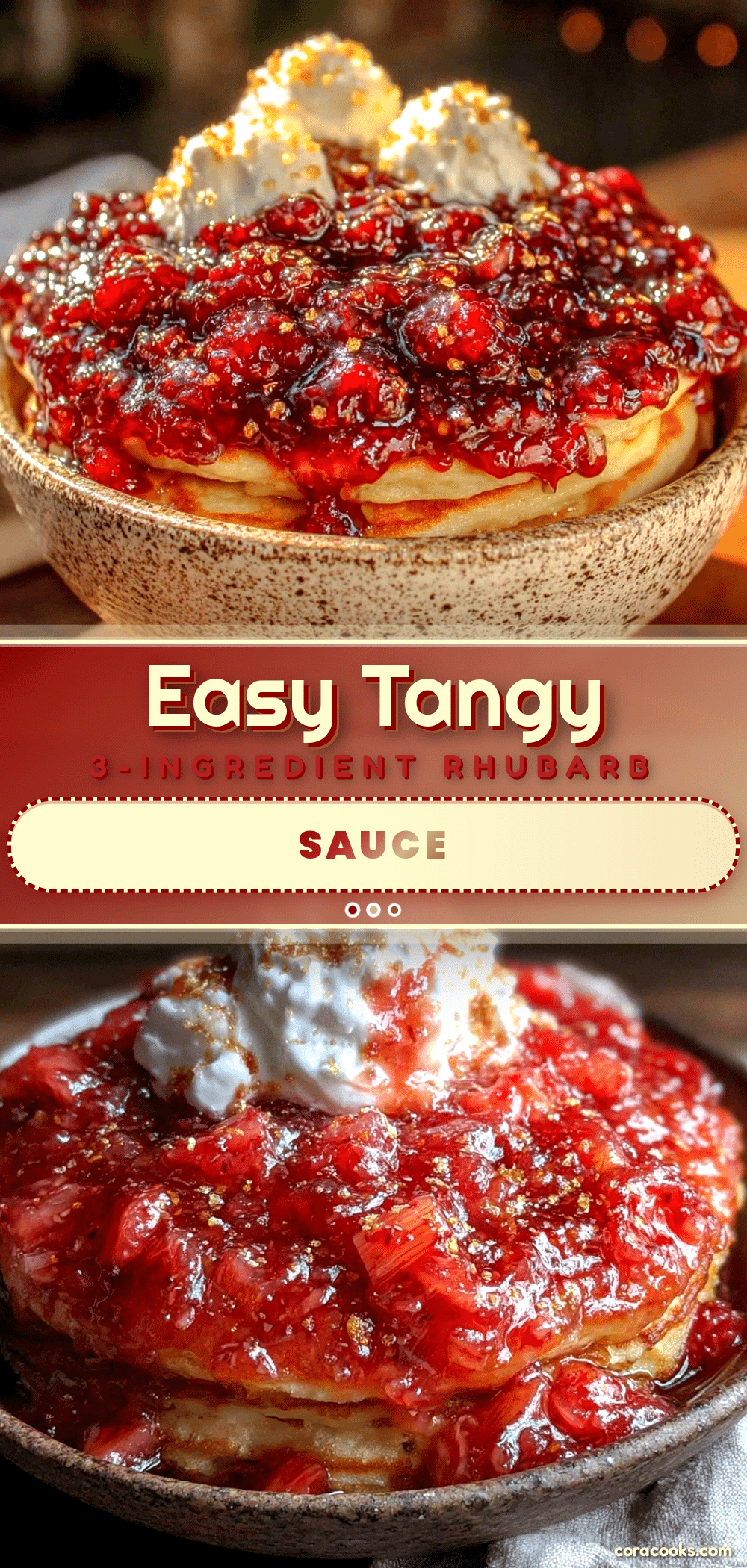 easy rhubarb sauce recipe