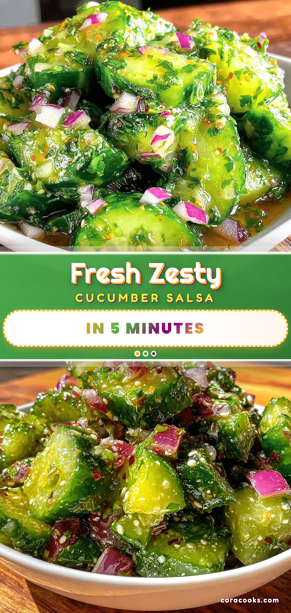 fresh 5-ingredient cucumber salsa recipe