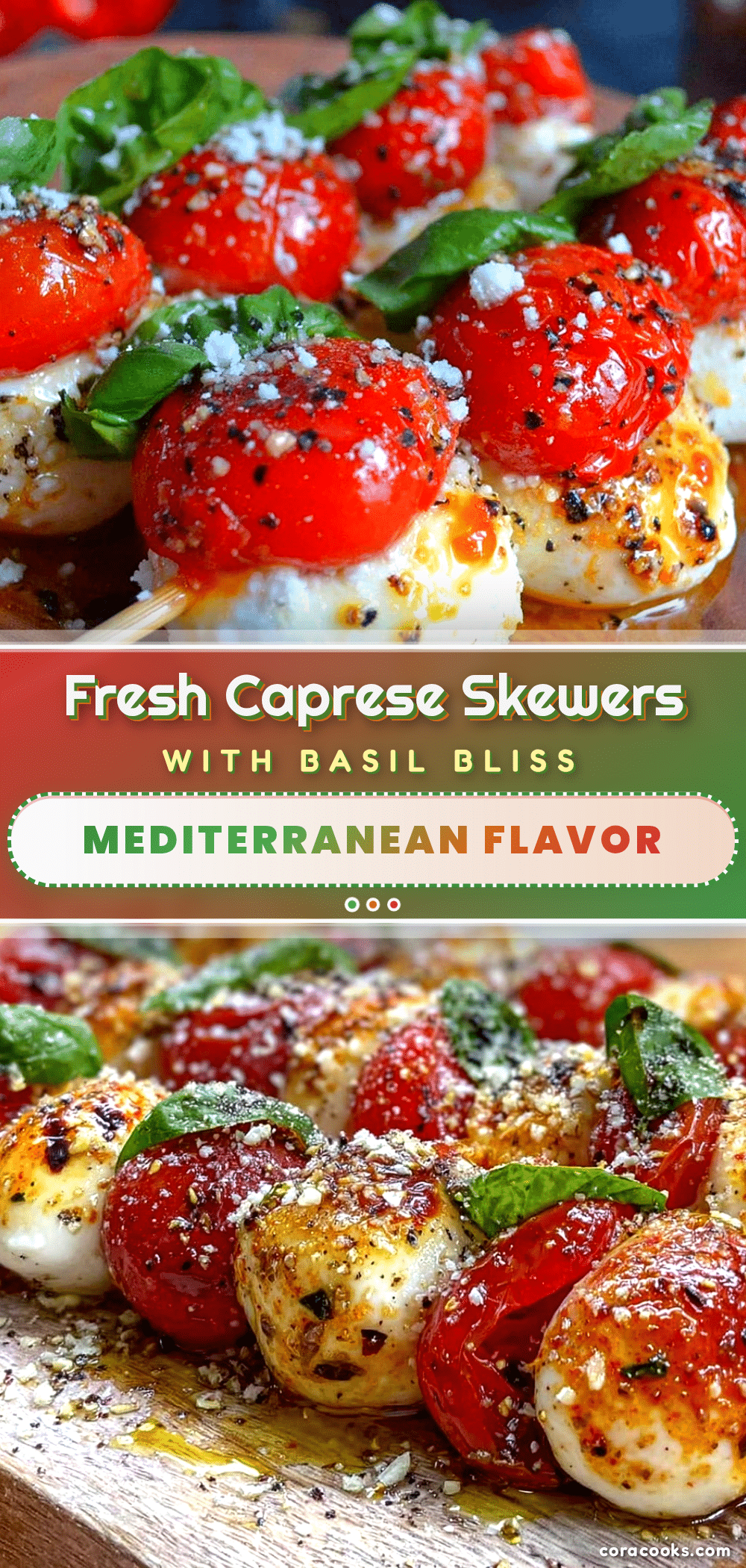 fresh caprese skewers recipe
