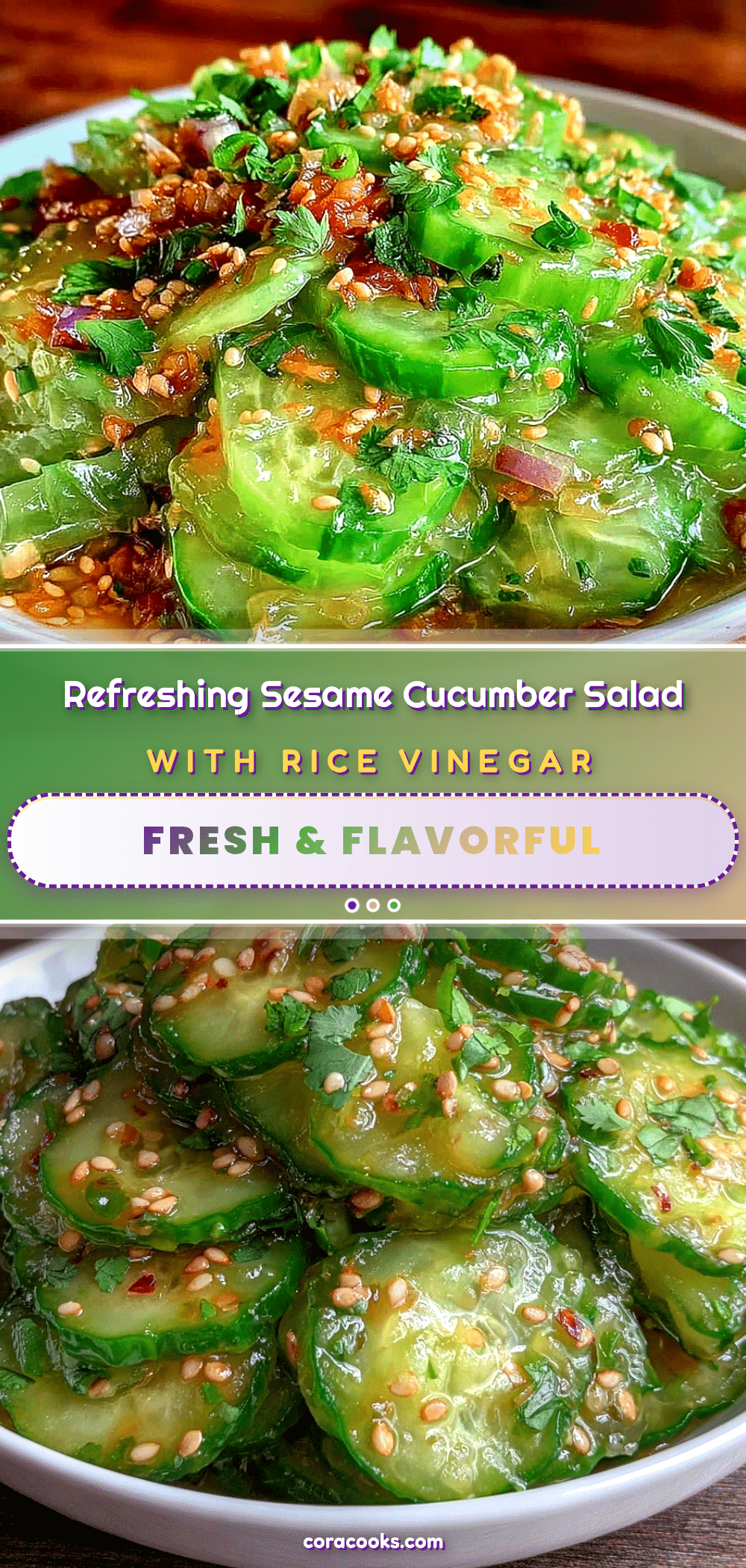 fresh cold cucumber salad recipe