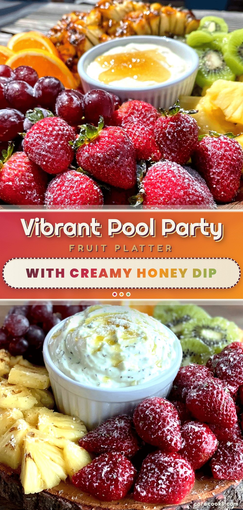 fresh pool party fruit platter recipe