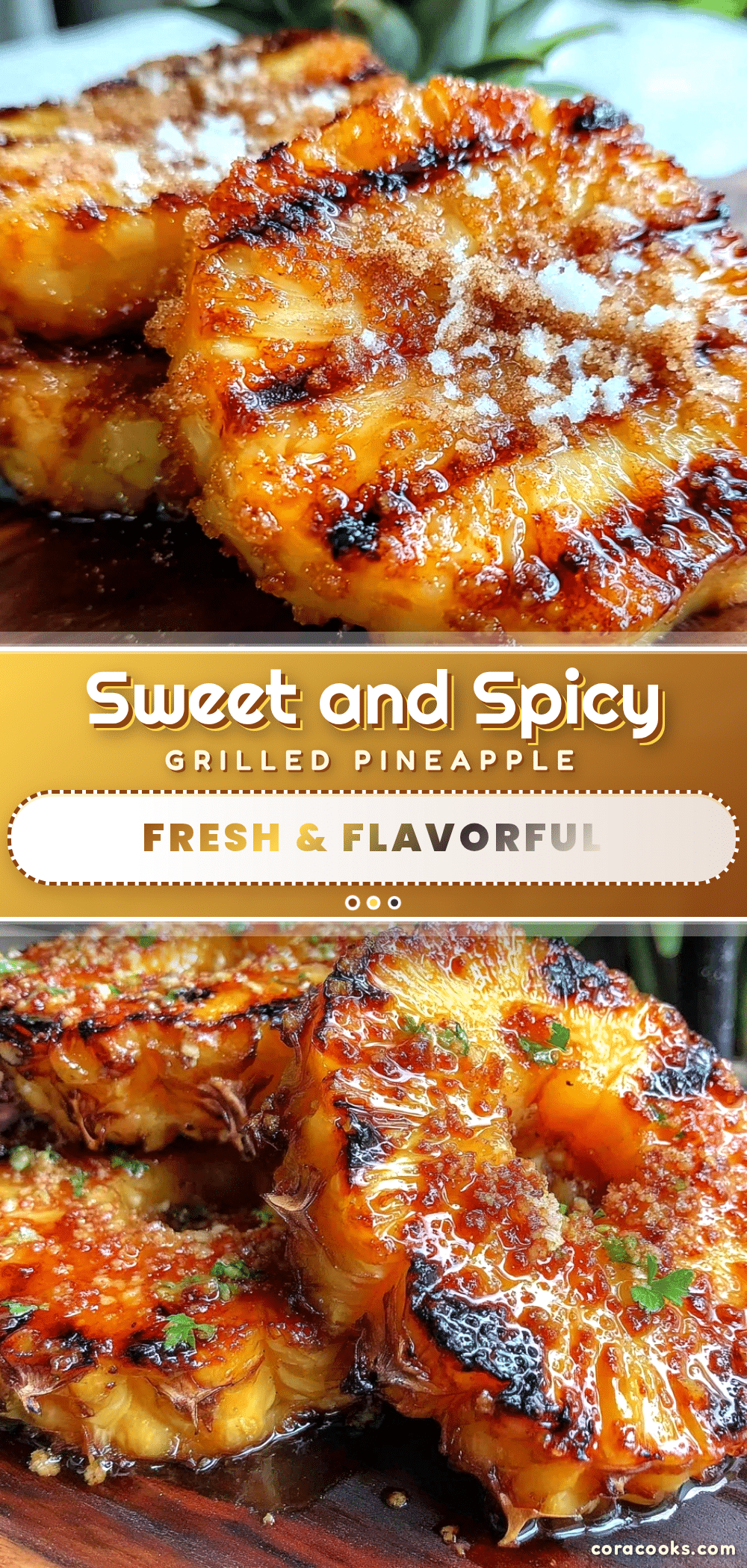grilled pineapple with brown sugar and cinnamon recipe