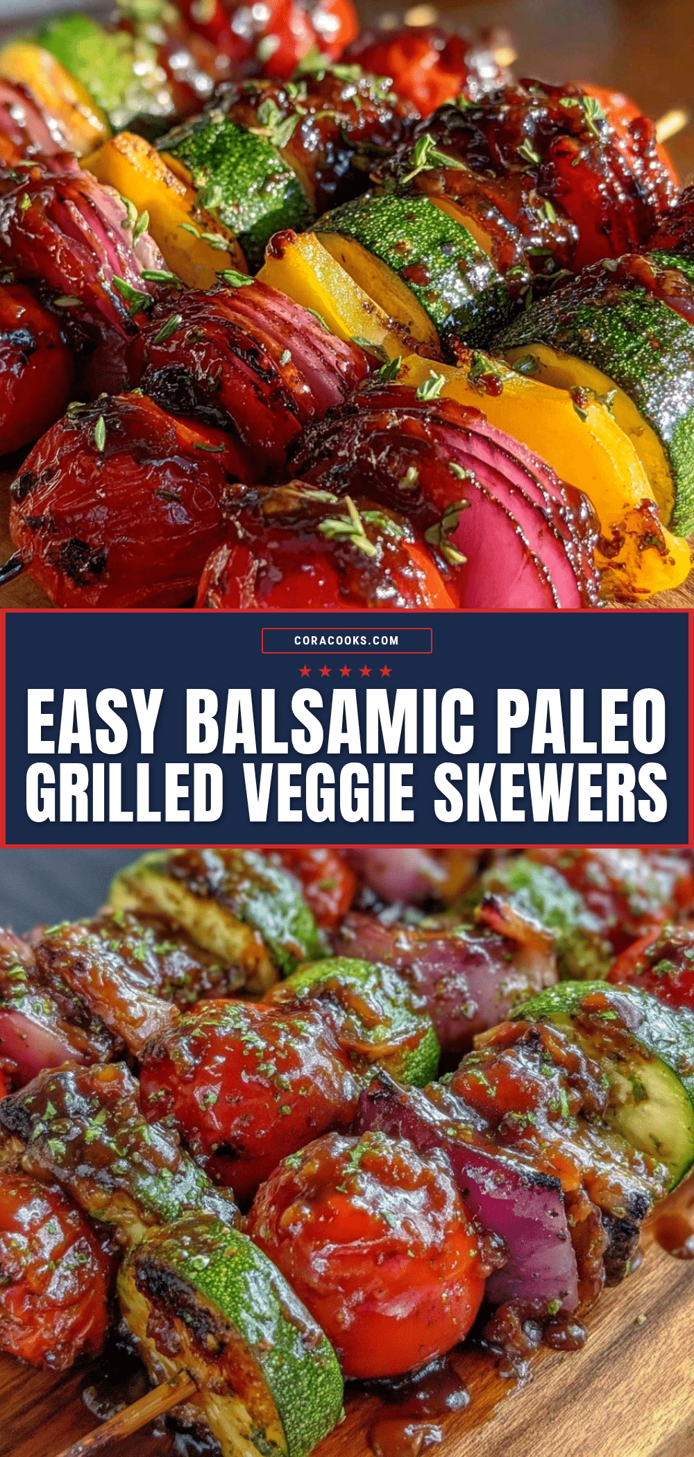 healthy paleo grilled vegetable skewers recipe