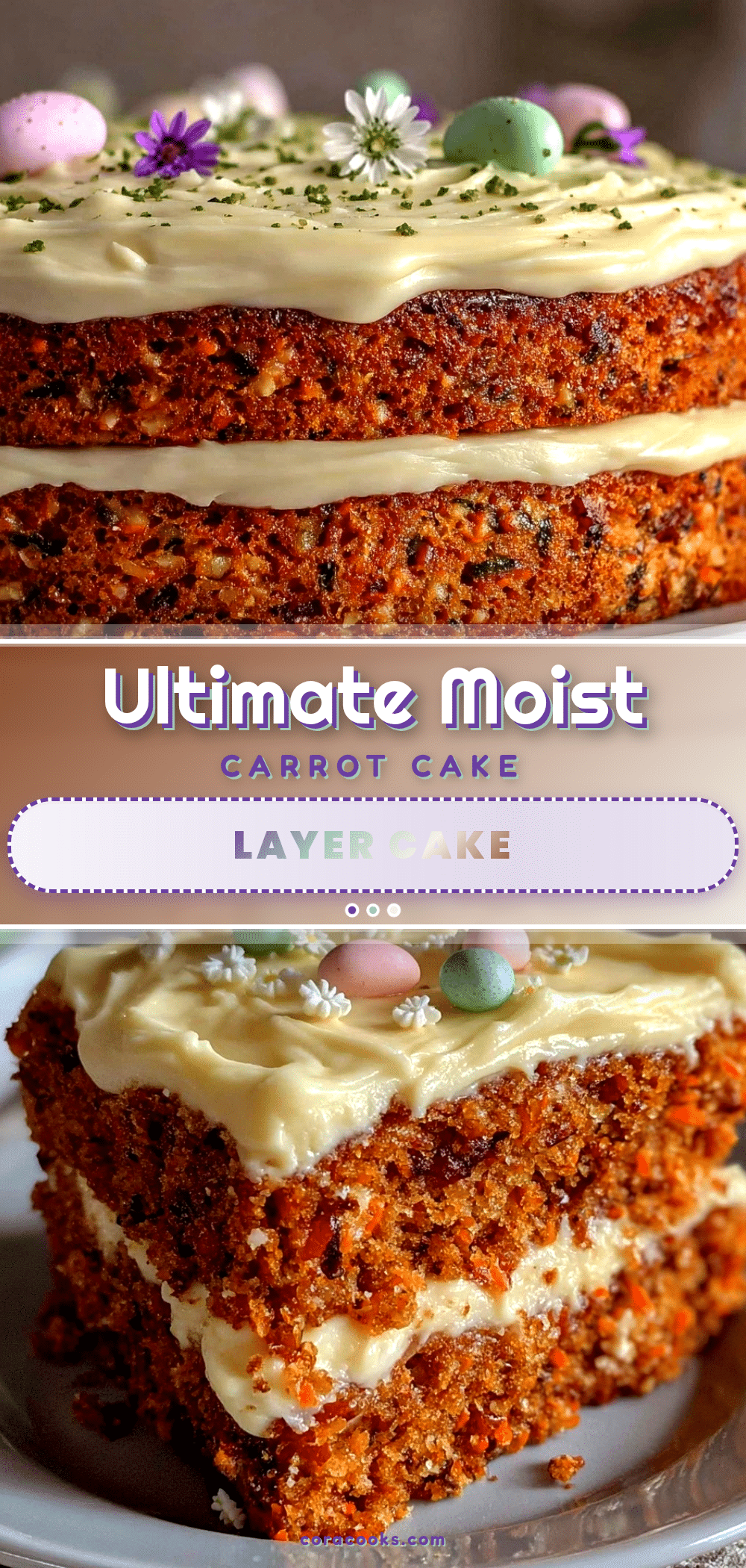 moist carrot cake layer cake recipe