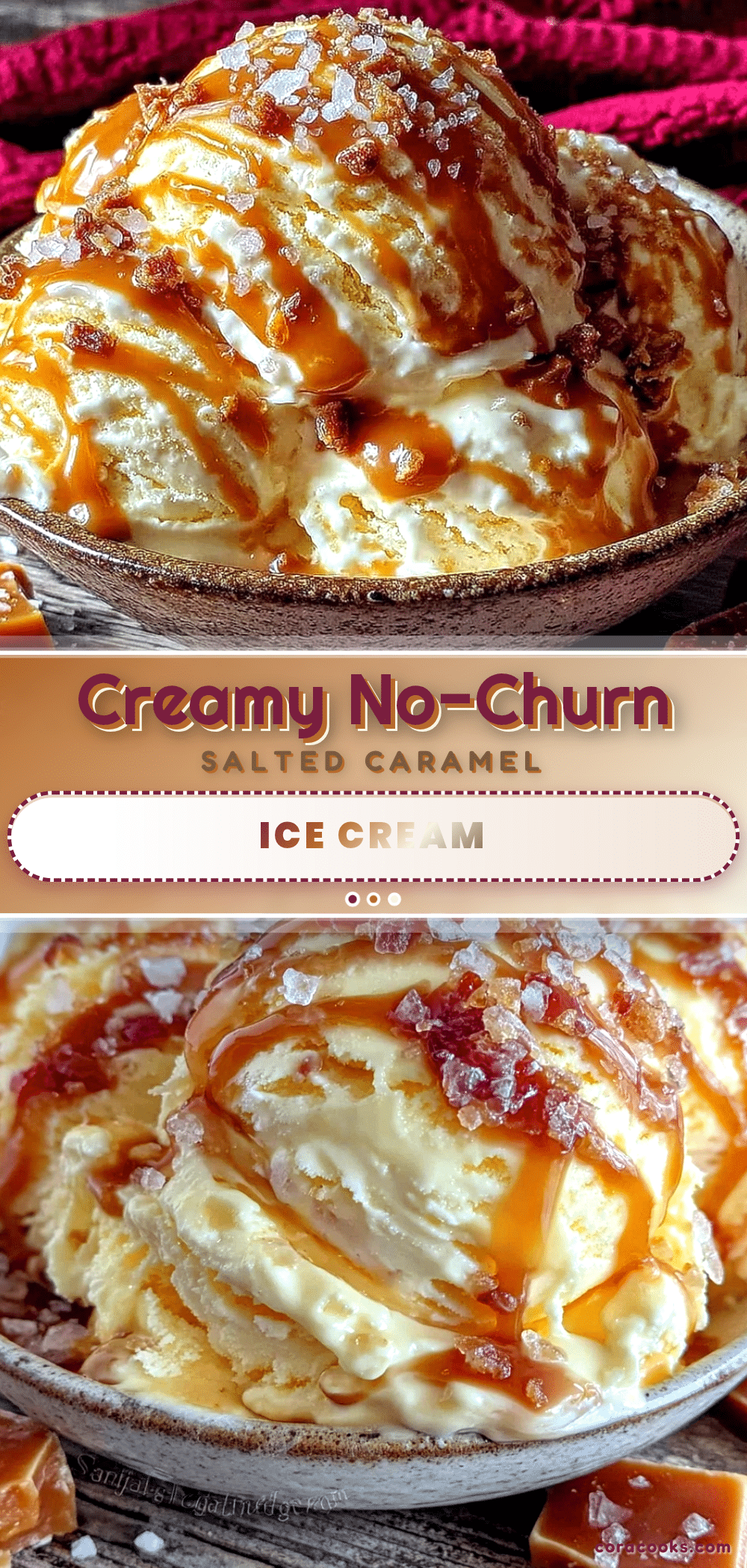 no-churn salted caramel ice cream recipe