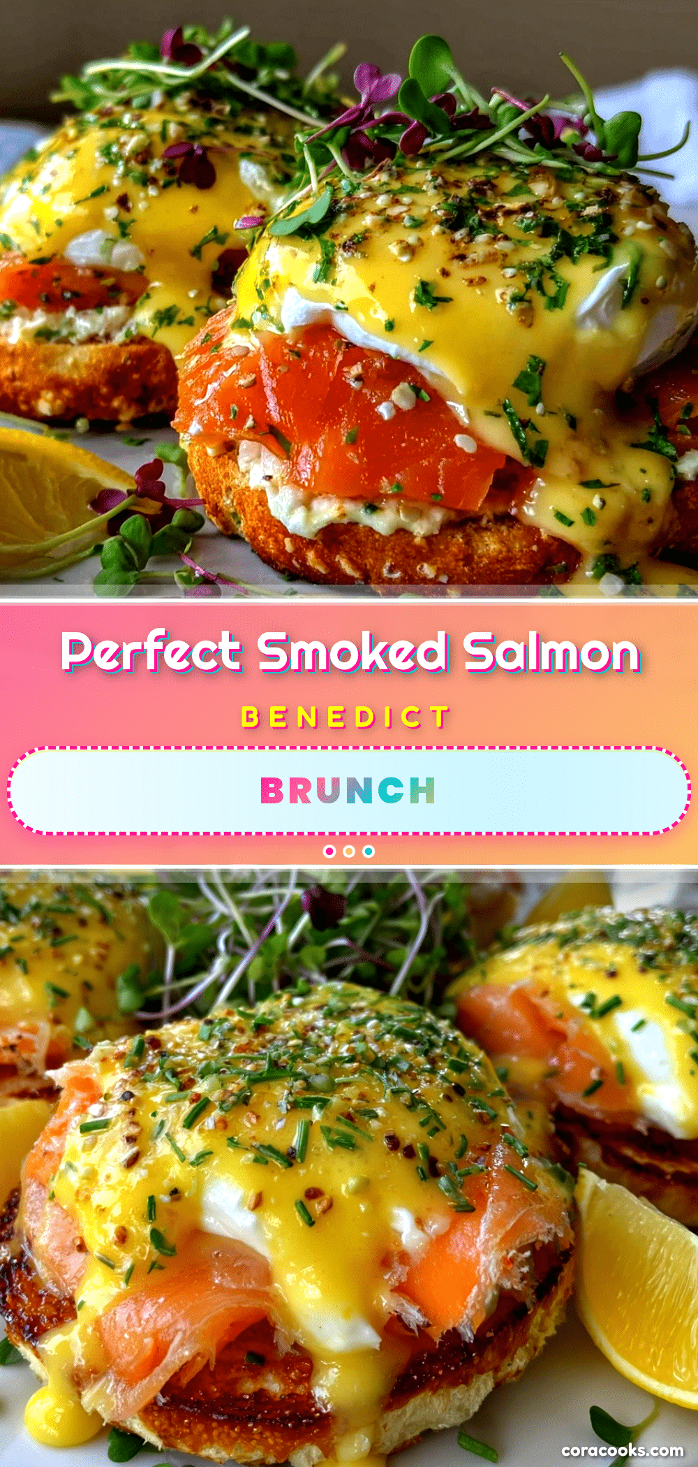 smoked salmon benedict recipe
