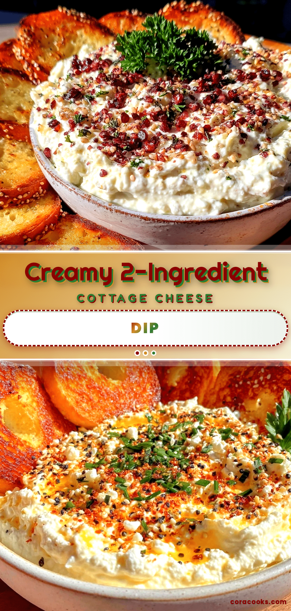 whipped cottage cheese dip recipe