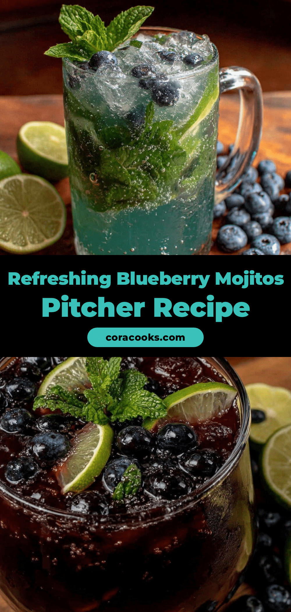 blueberry mojitos pitcher recipe recipe