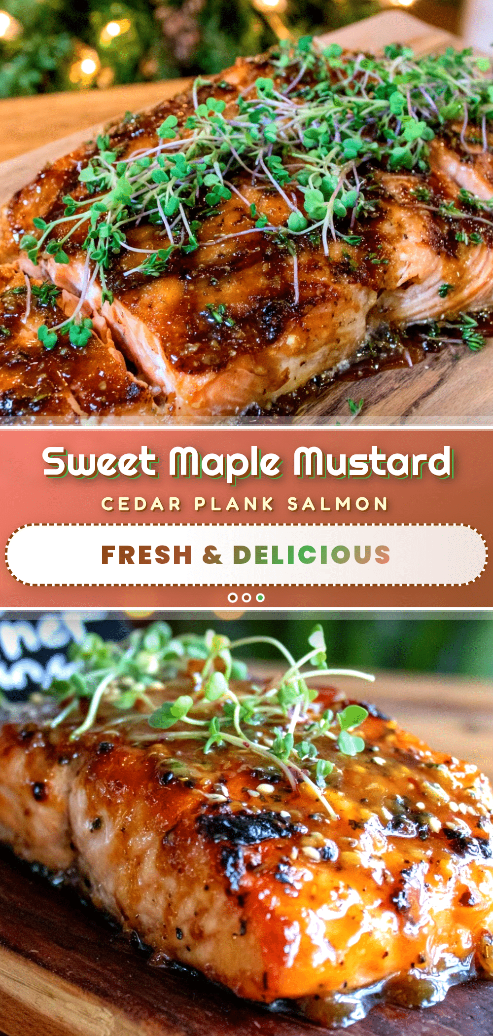 cedar plank grilled salmon recipe